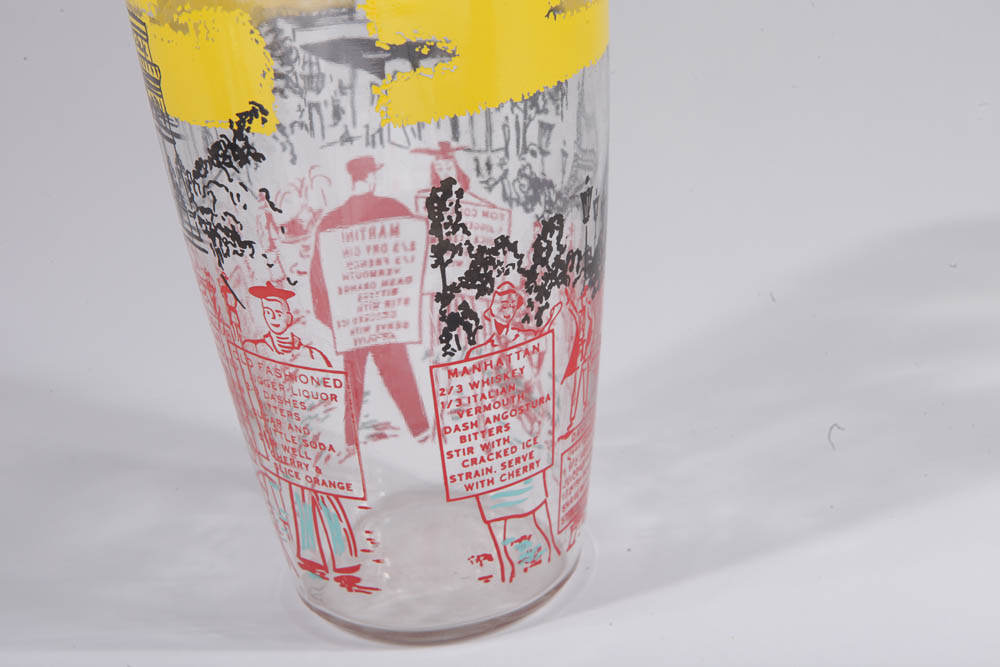 Assortment of Vintage Bar Glassware