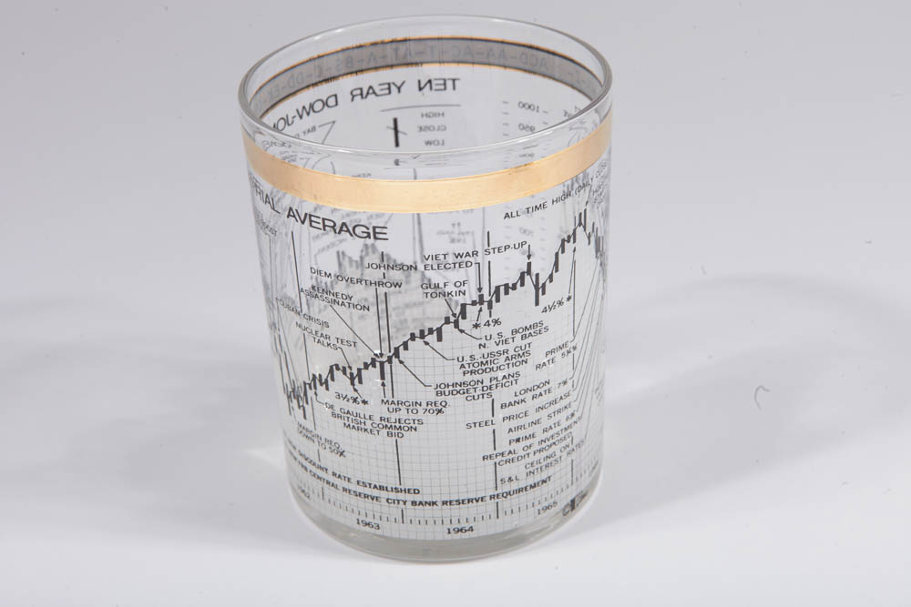 Assortment of Vintage Bar Glassware