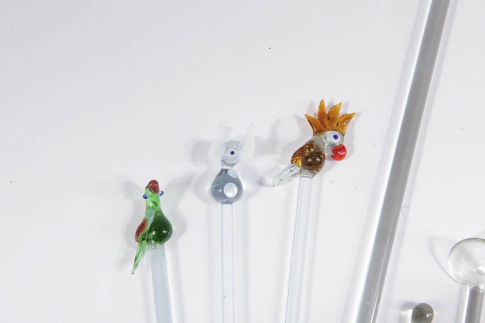 Assortment of Vintage Bar Glassware