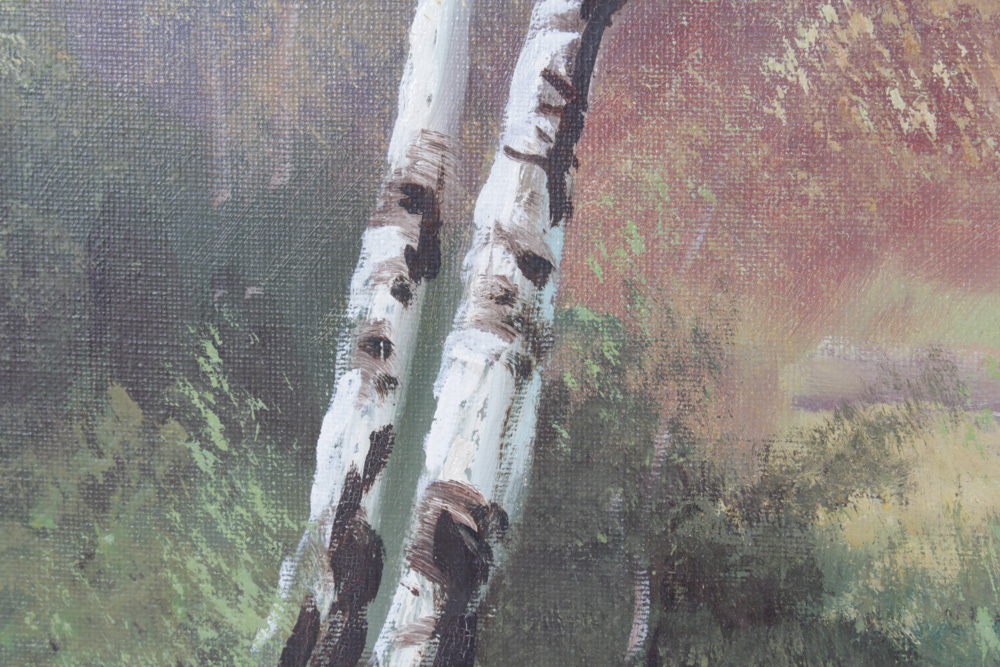 Emanuel Embler Original Oil Landscape Painting