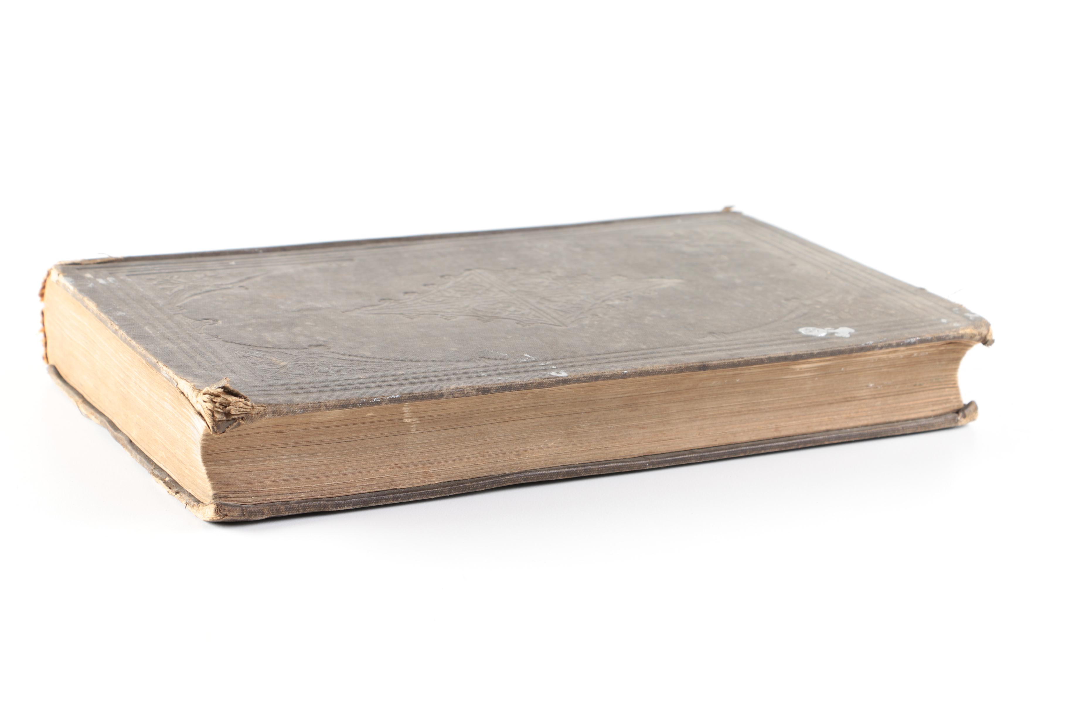 1850s American Edition "The Old Curiosity Shop" by Charles Dickens