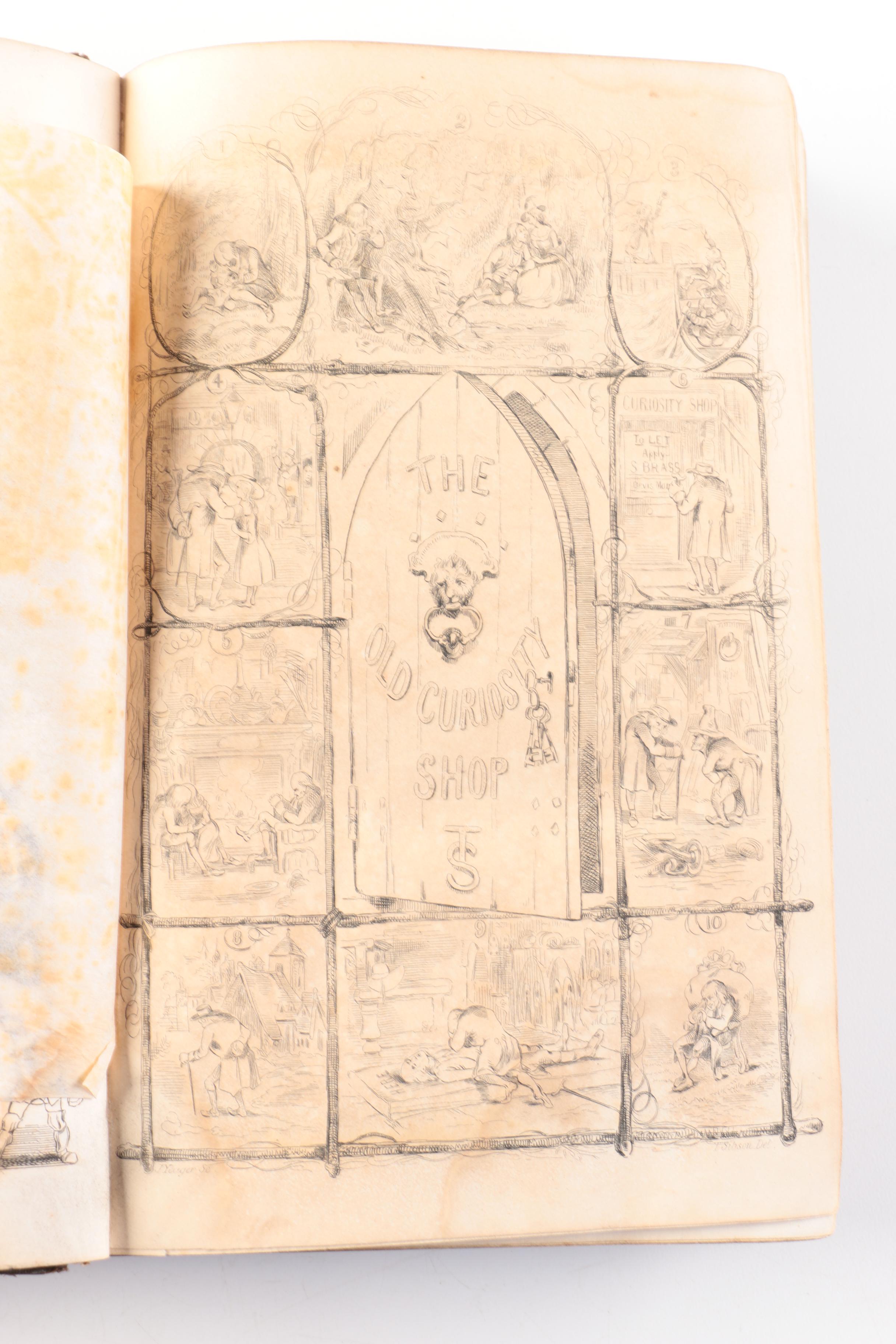 1850s American Edition "The Old Curiosity Shop" by Charles Dickens