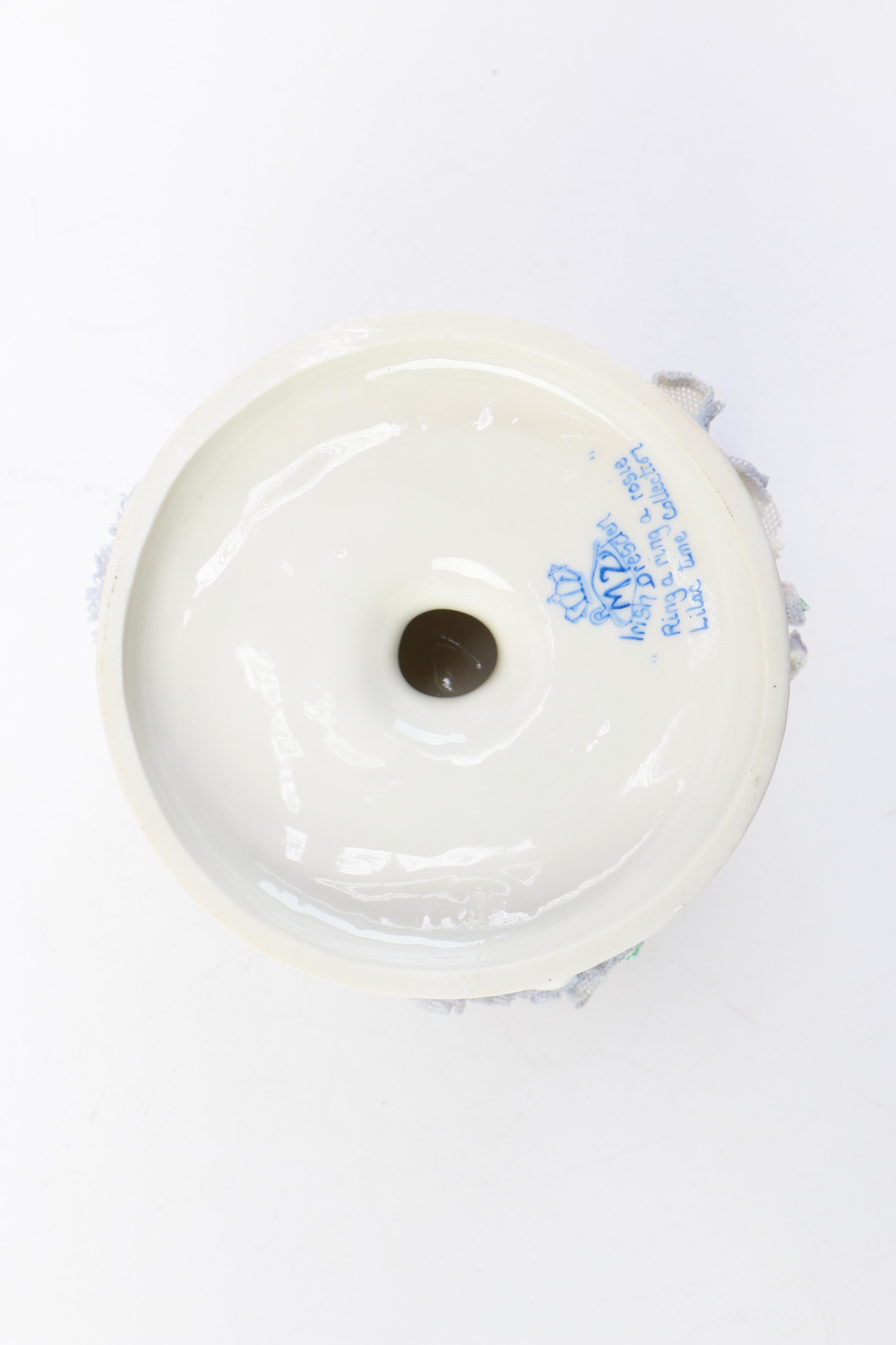 Irish Dresden Porcelain Figurine "Ring a Ring of Roses" Lilac Time Collection