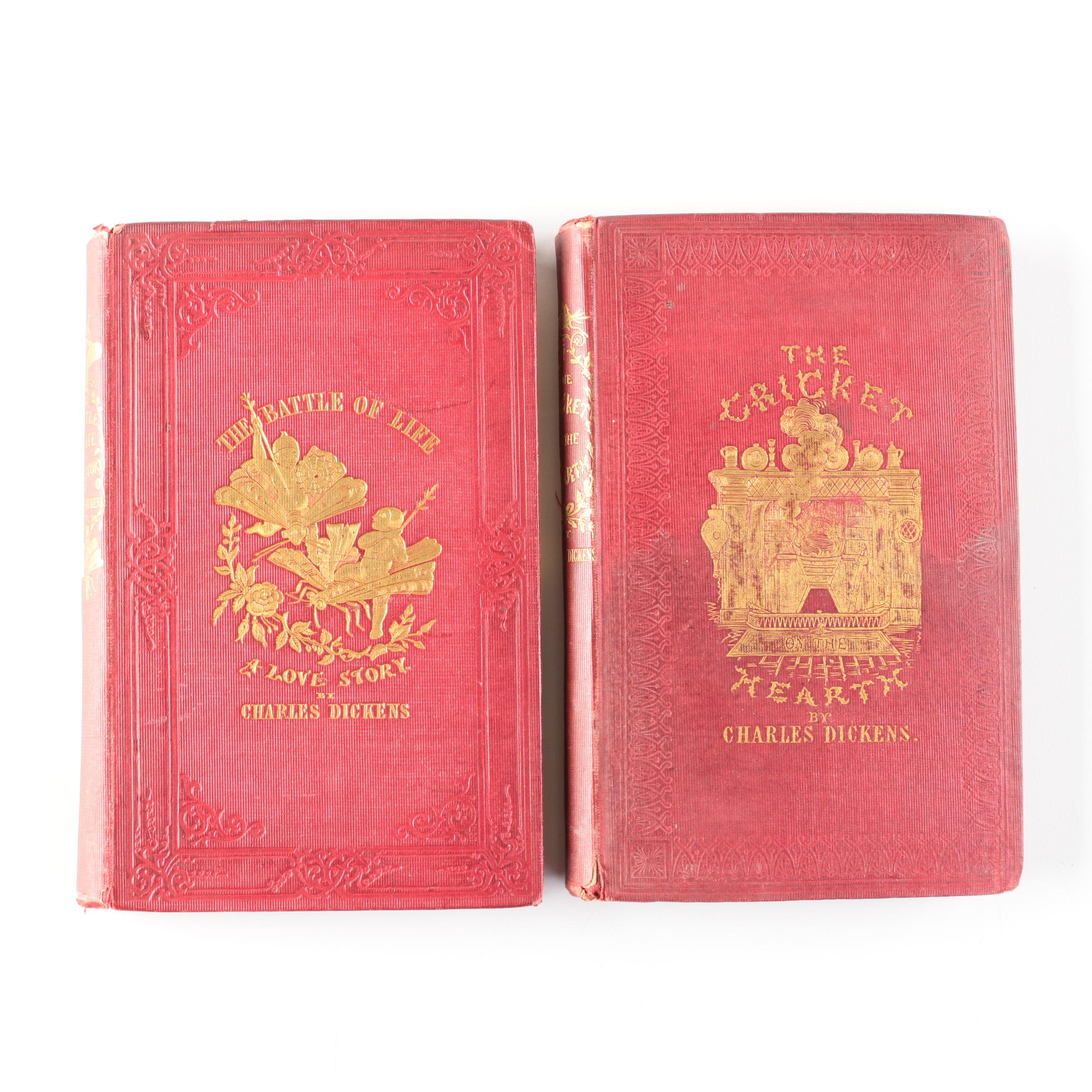 1846 First and Second Edition Charles Dickens Christmas Books