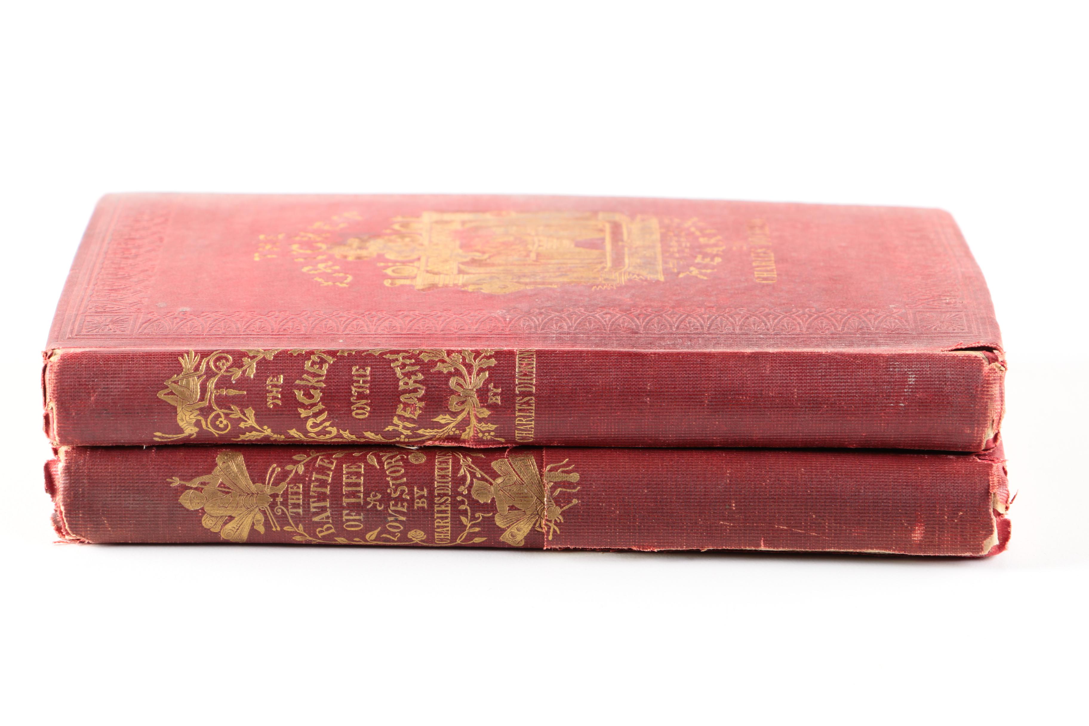 1846 First and Second Edition Charles Dickens Christmas Books