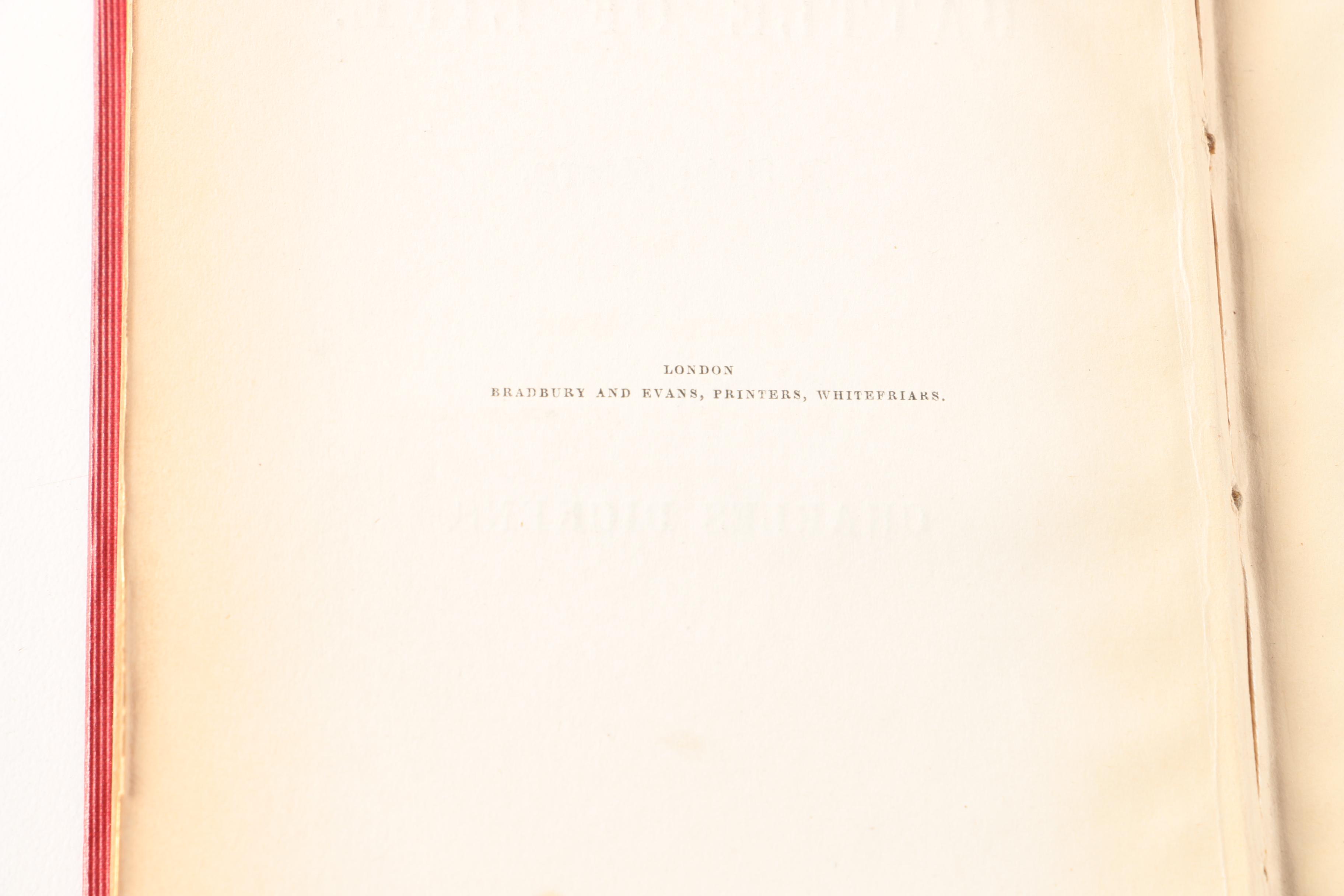 1846 First and Second Edition Charles Dickens Christmas Books