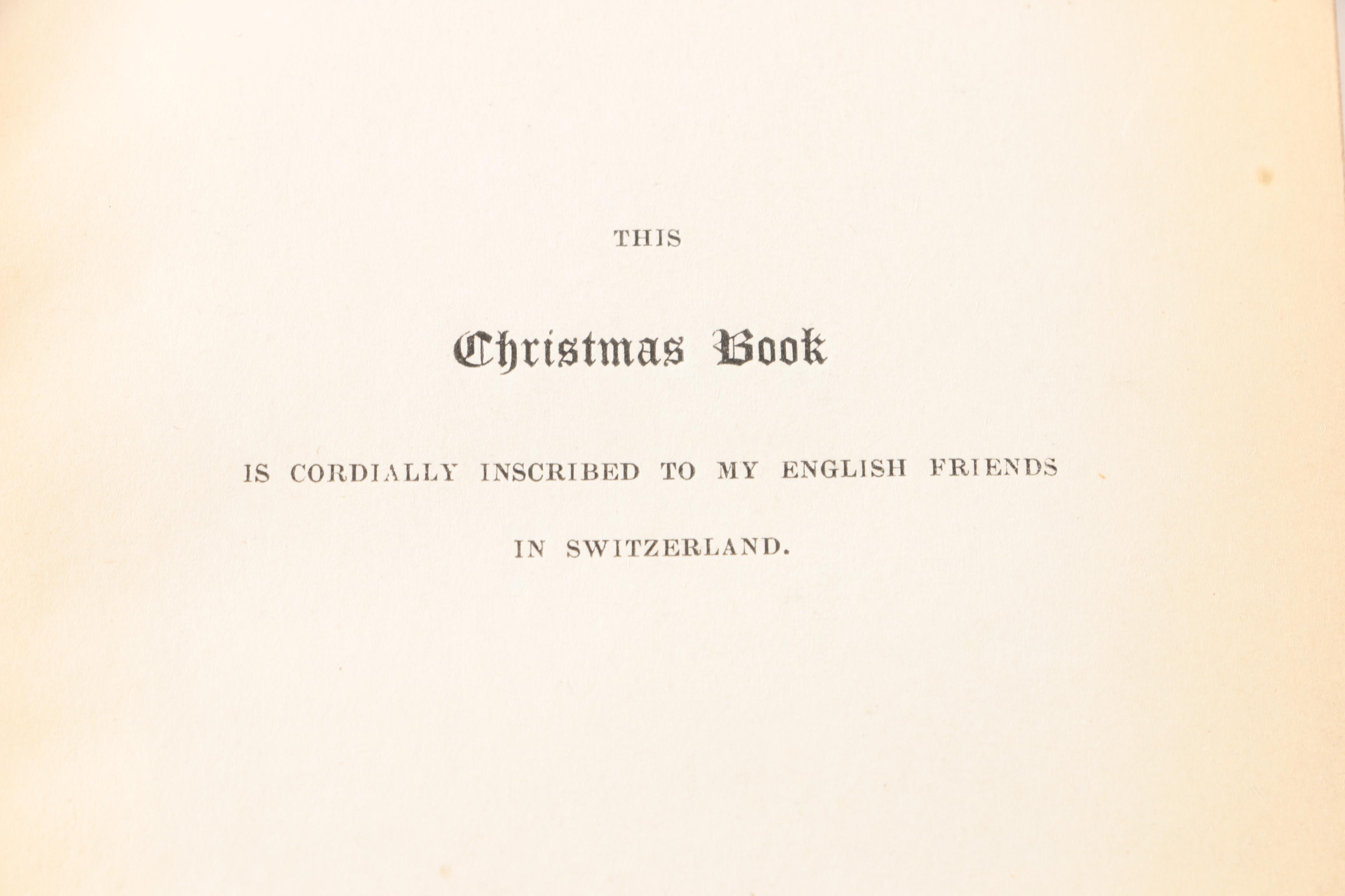 1846 First and Second Edition Charles Dickens Christmas Books