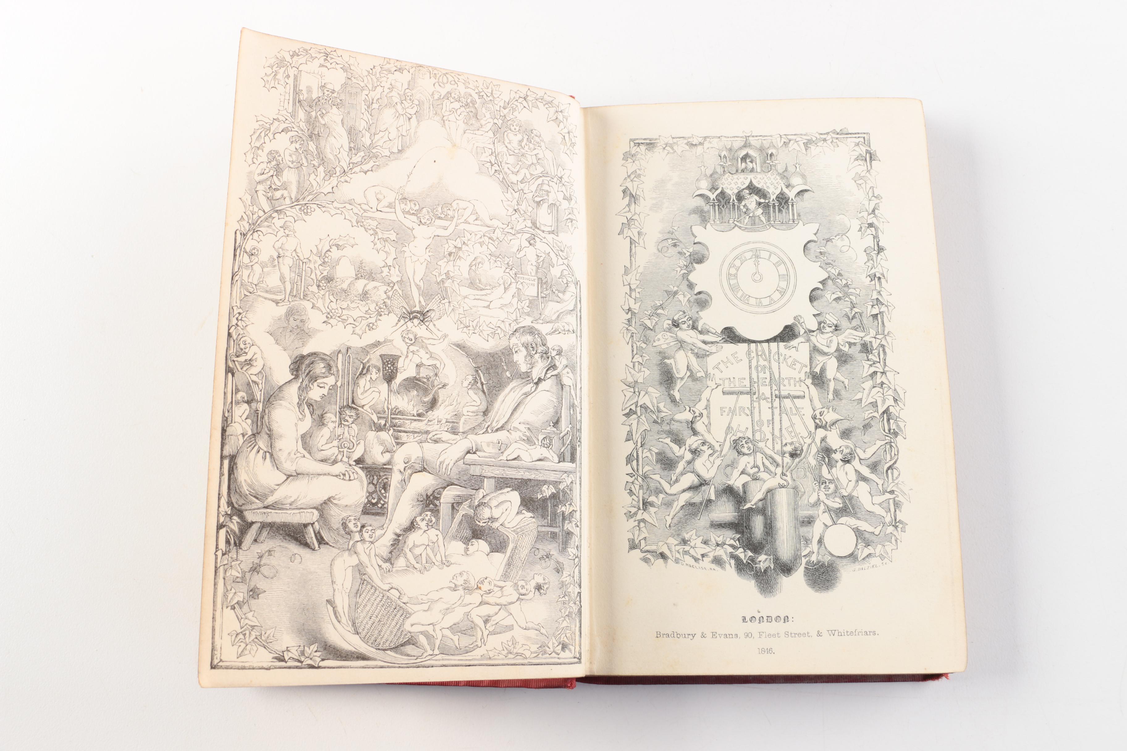 1846 First and Second Edition Charles Dickens Christmas Books