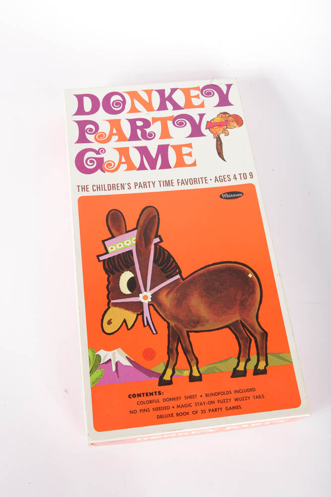 Assortment of Vintage Board Games