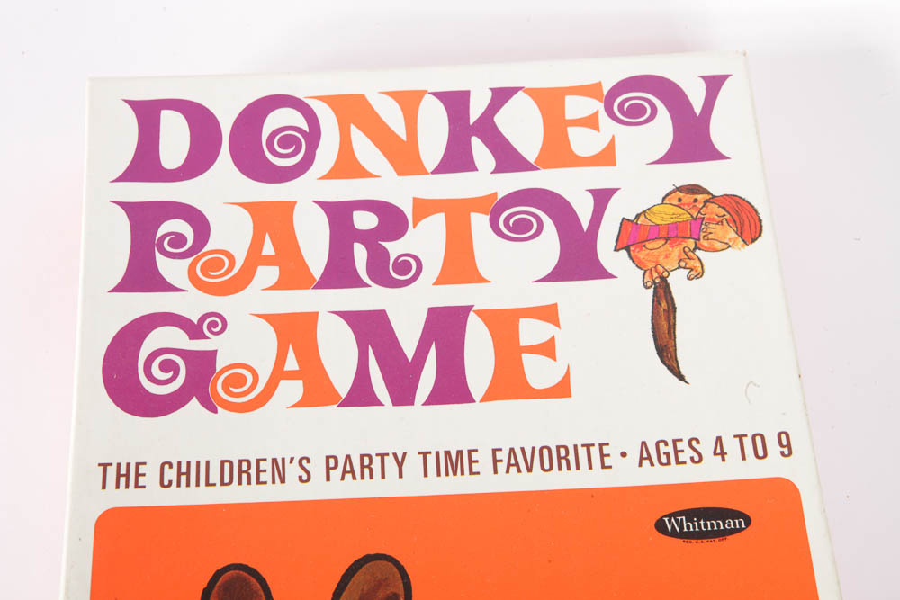 Assortment of Vintage Board Games