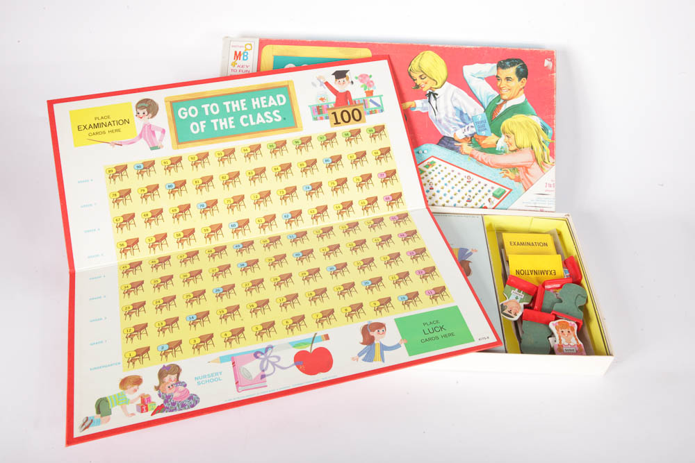 Assortment of Vintage Board Games