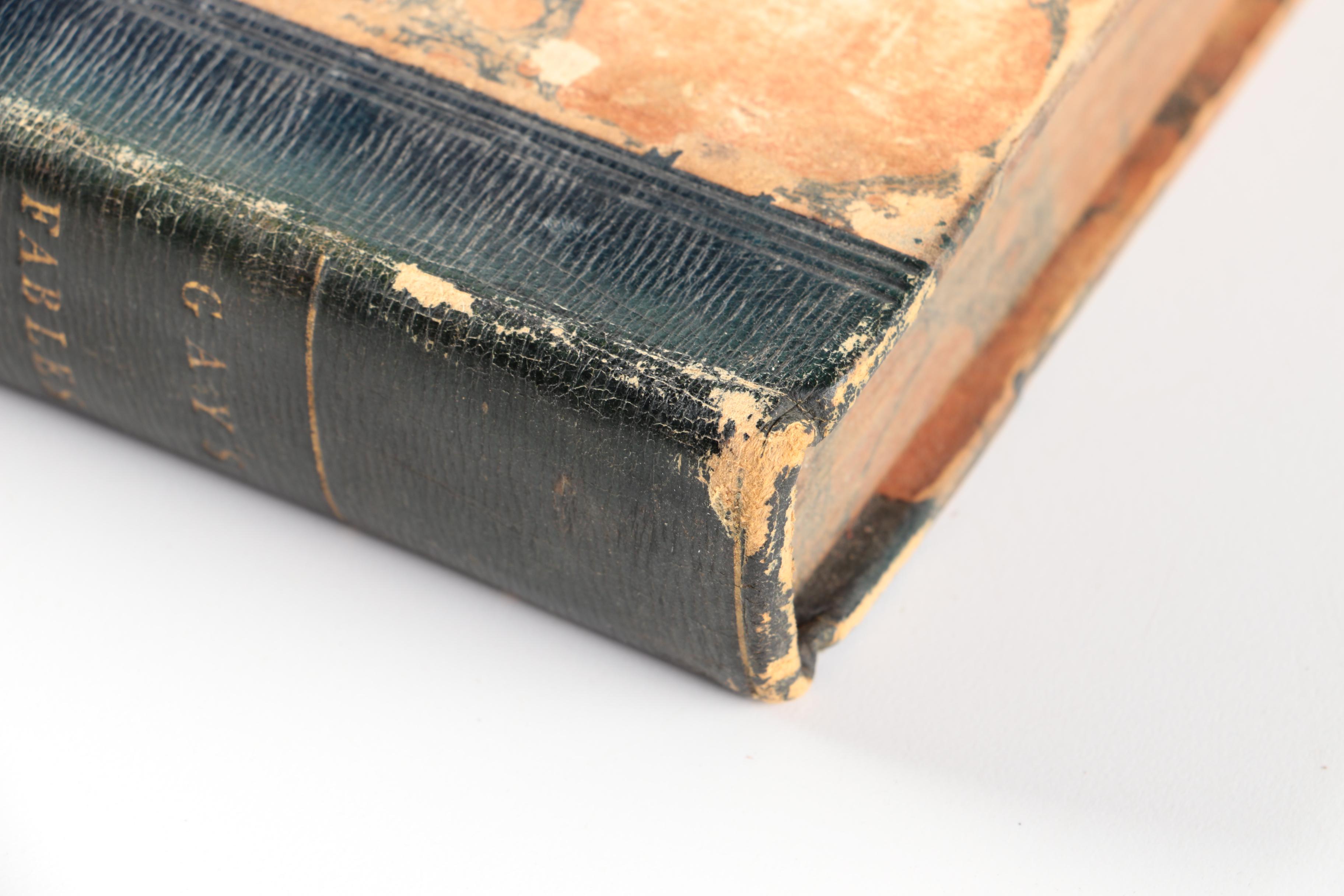 1810 "Fables by John Gay" in Two Volumes Including William Blake Illustrations