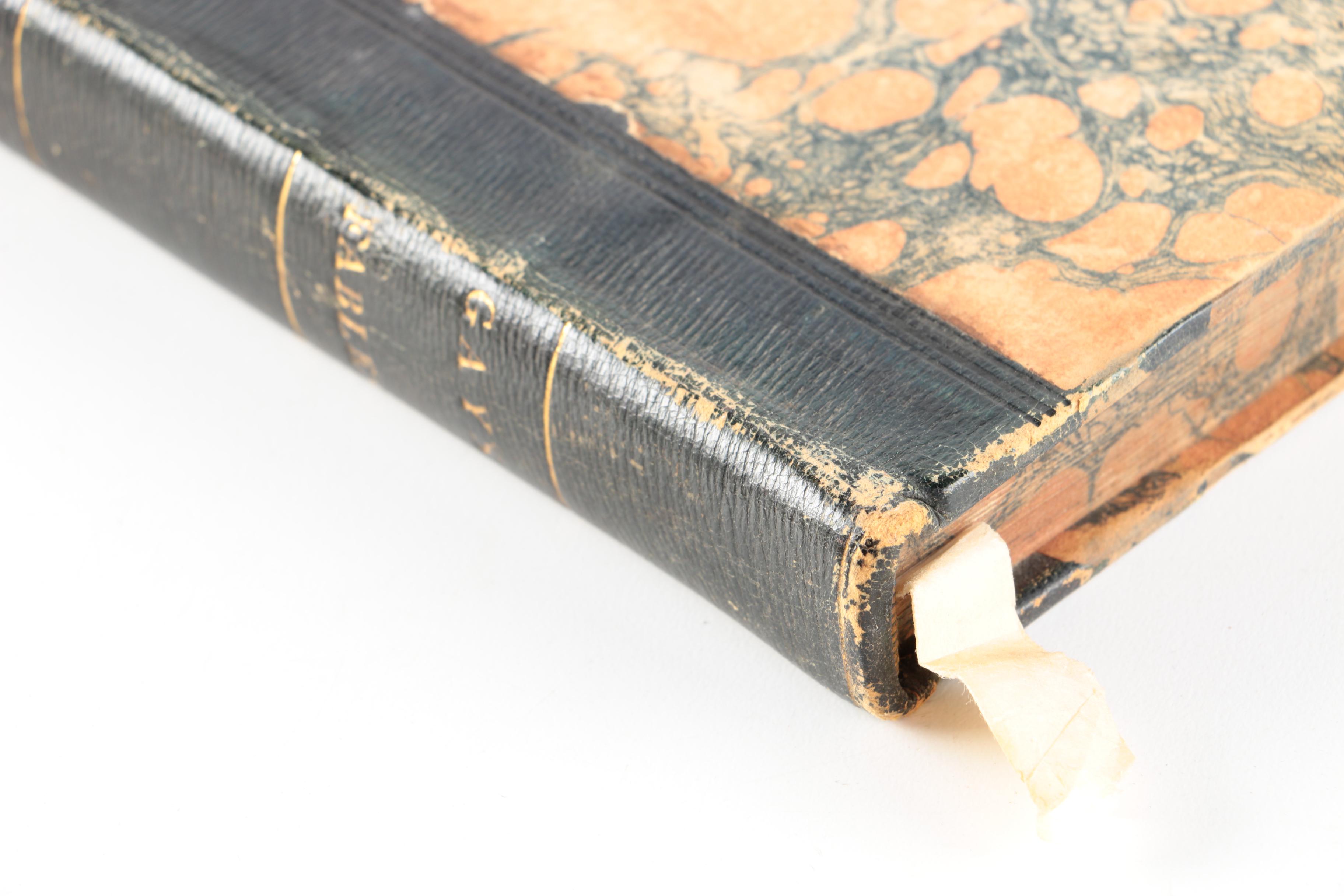 1810 "Fables by John Gay" in Two Volumes Including William Blake Illustrations