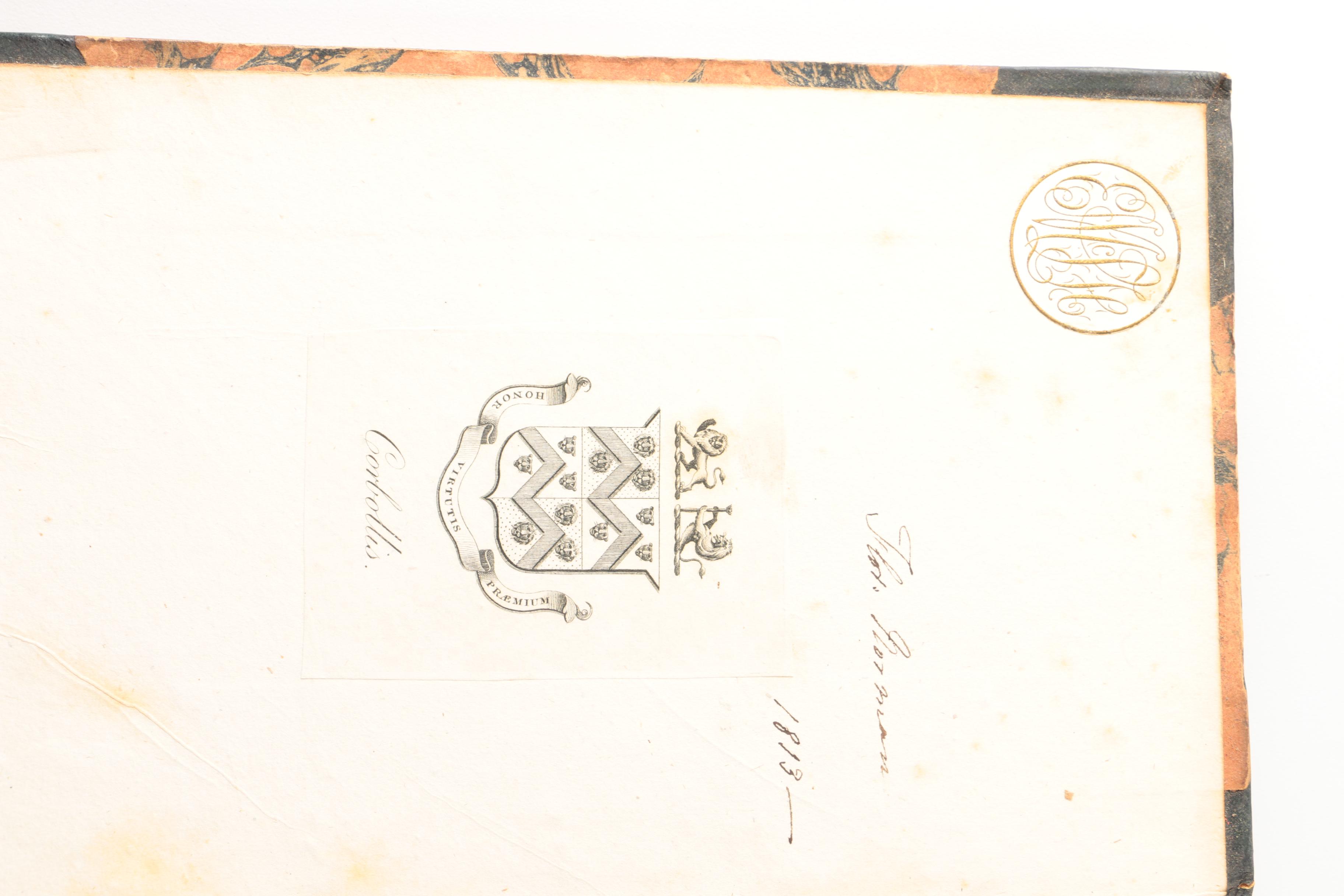 1810 "Fables by John Gay" in Two Volumes Including William Blake Illustrations