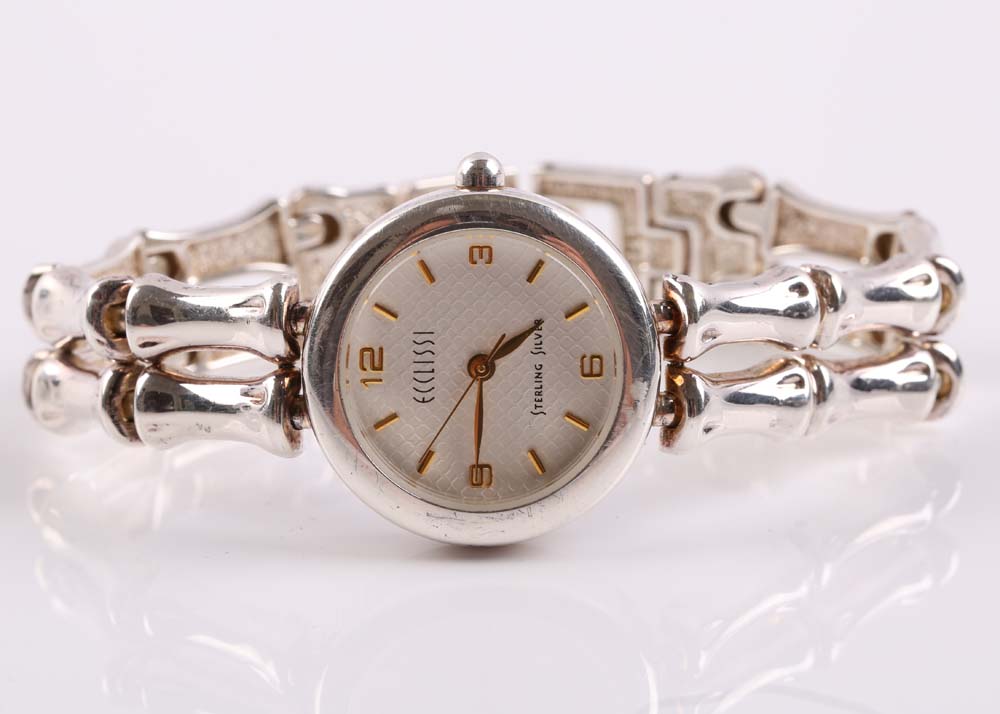Sterling Silver Watch by Ecclissi