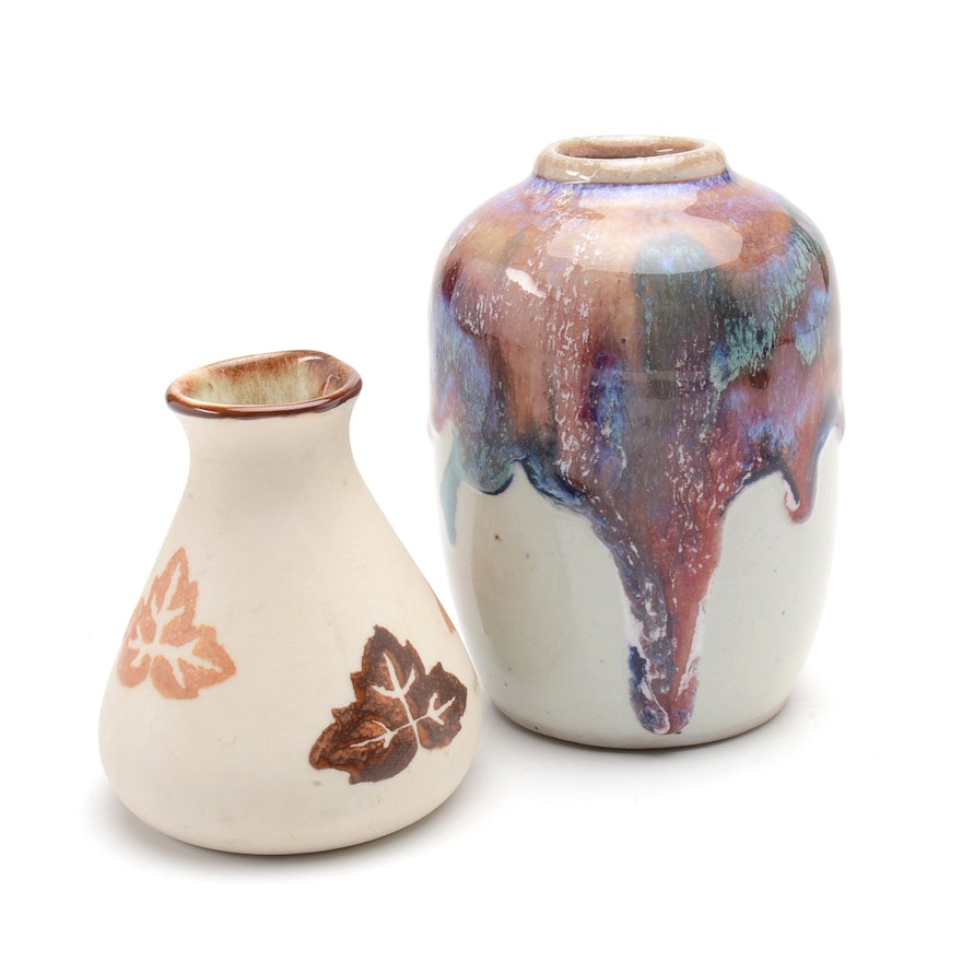 Two Contemporary Ceramic Vases