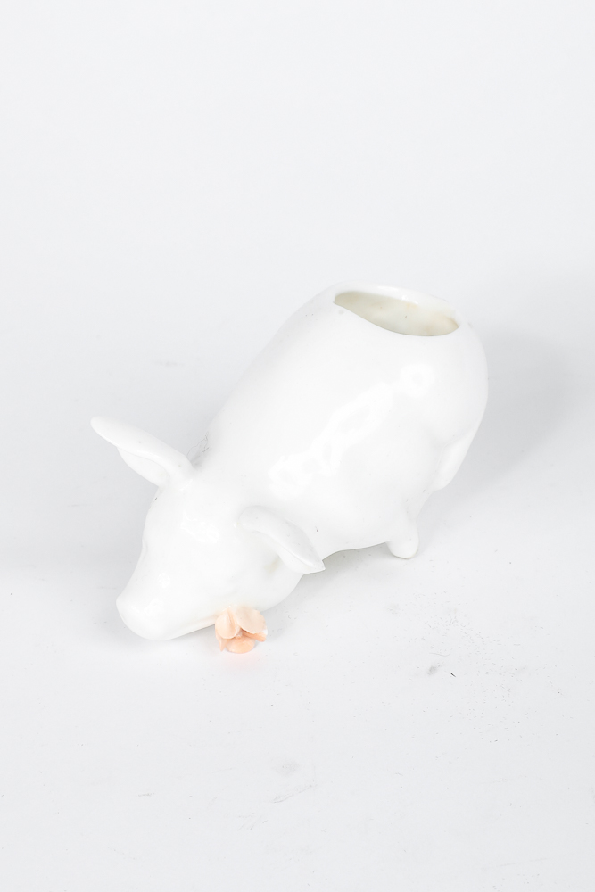 Set of Pia Bone China Pig Napkin Rings