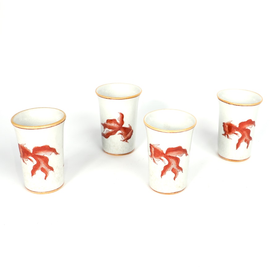 HomArt Decorative Porcelain Cups