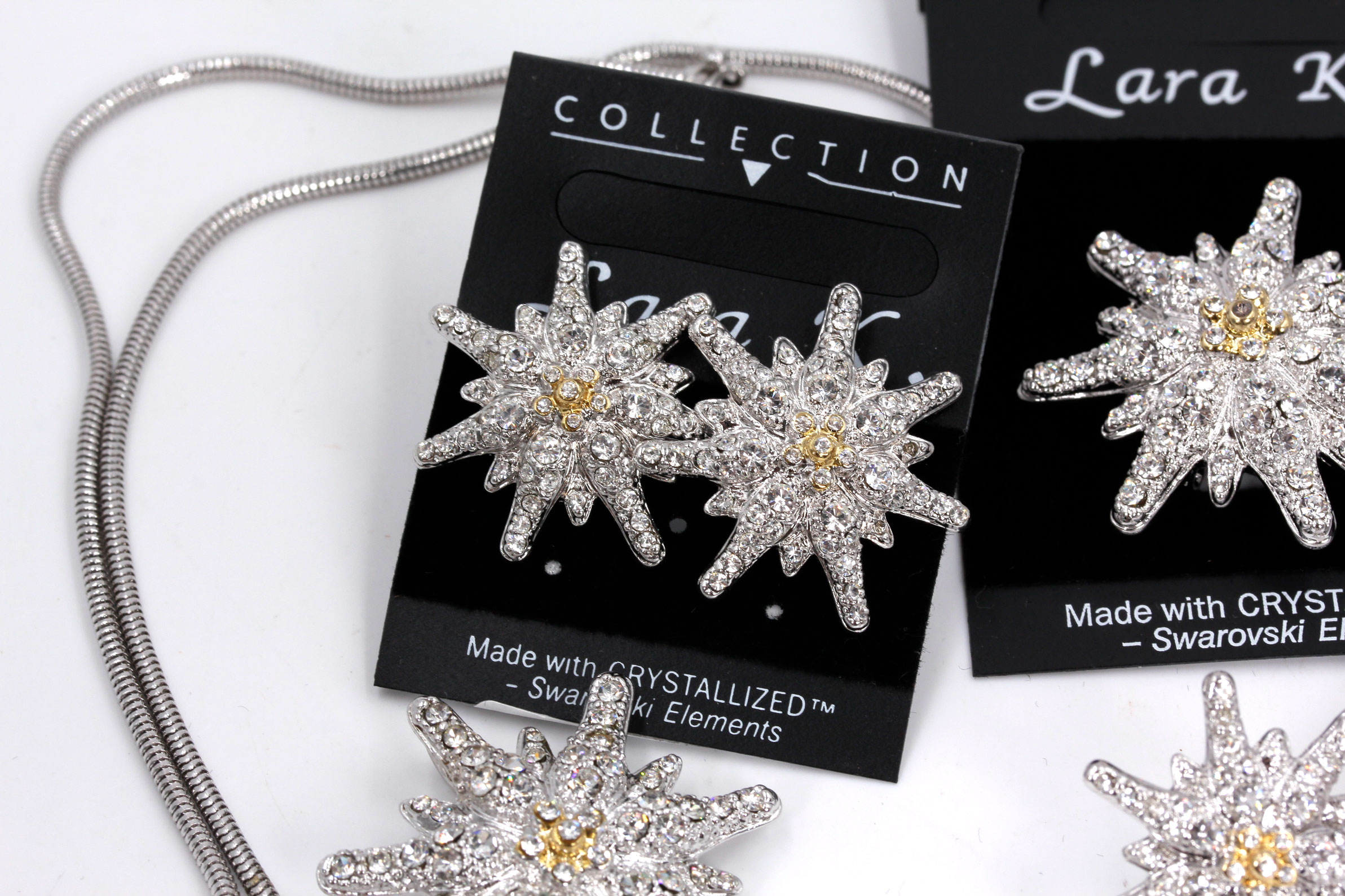 Collection of Lara K Jewelry with Swarovski Elements