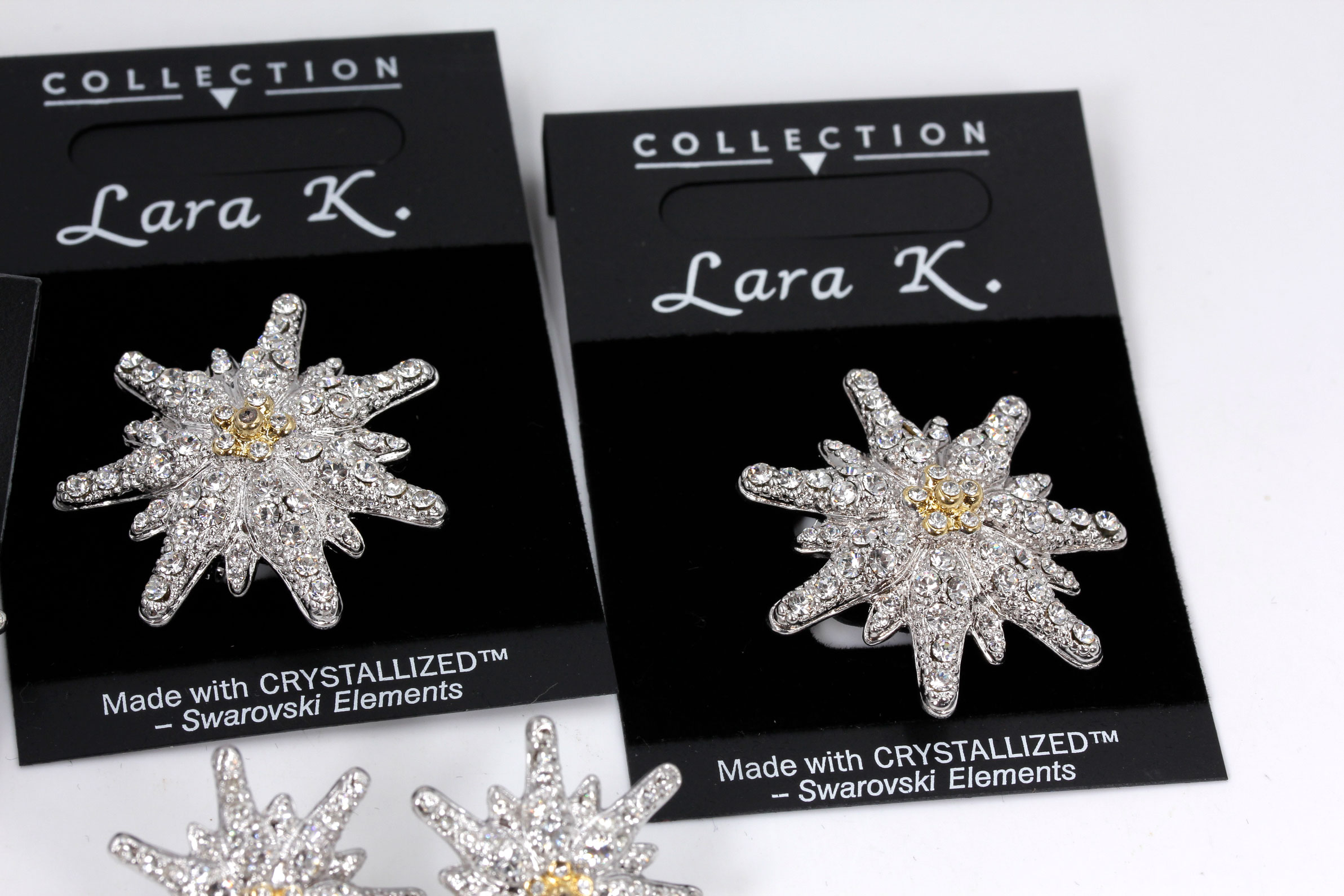 Collection of Lara K Jewelry with Swarovski Elements