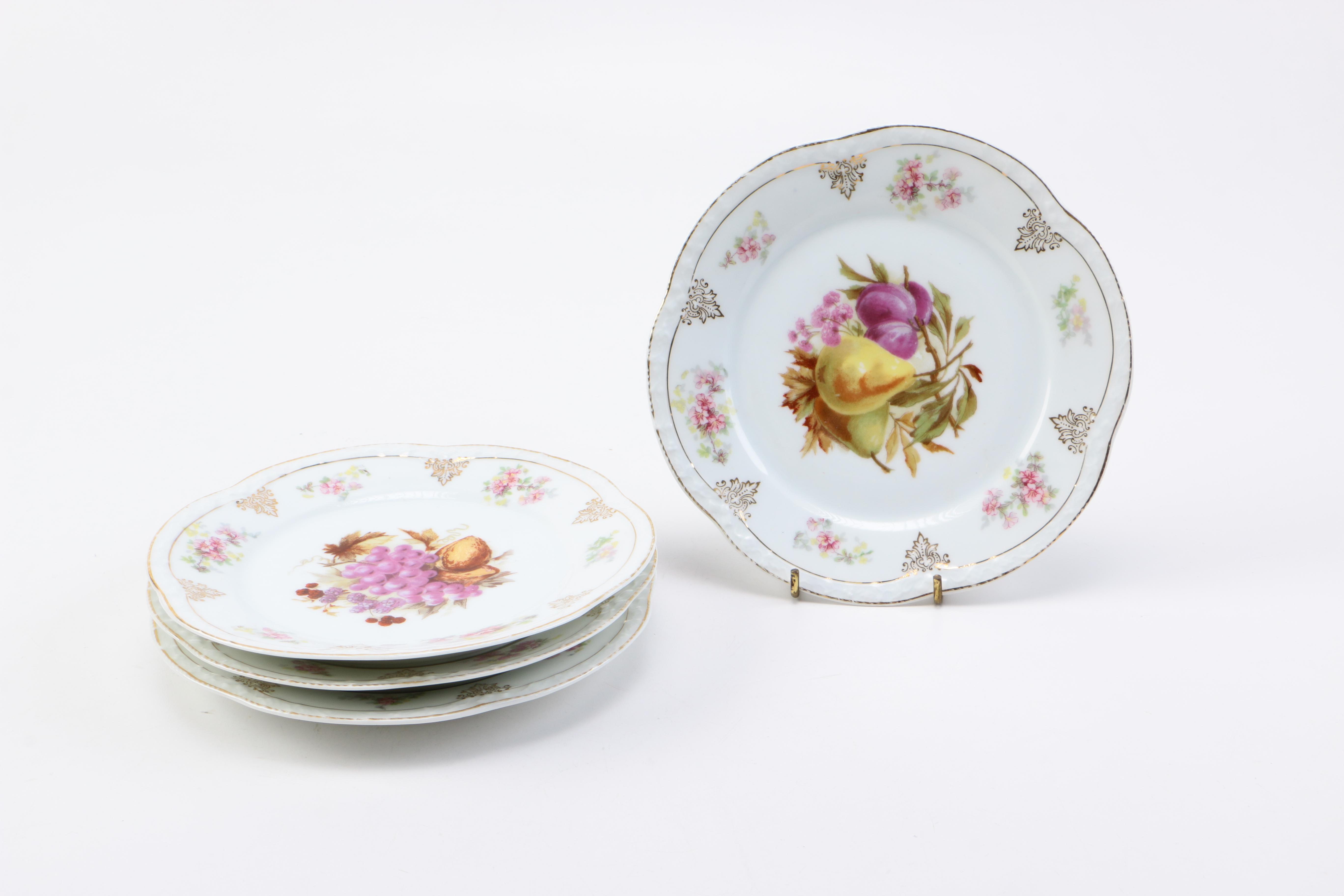 Vintage Sifter, Porcelain Plates and More