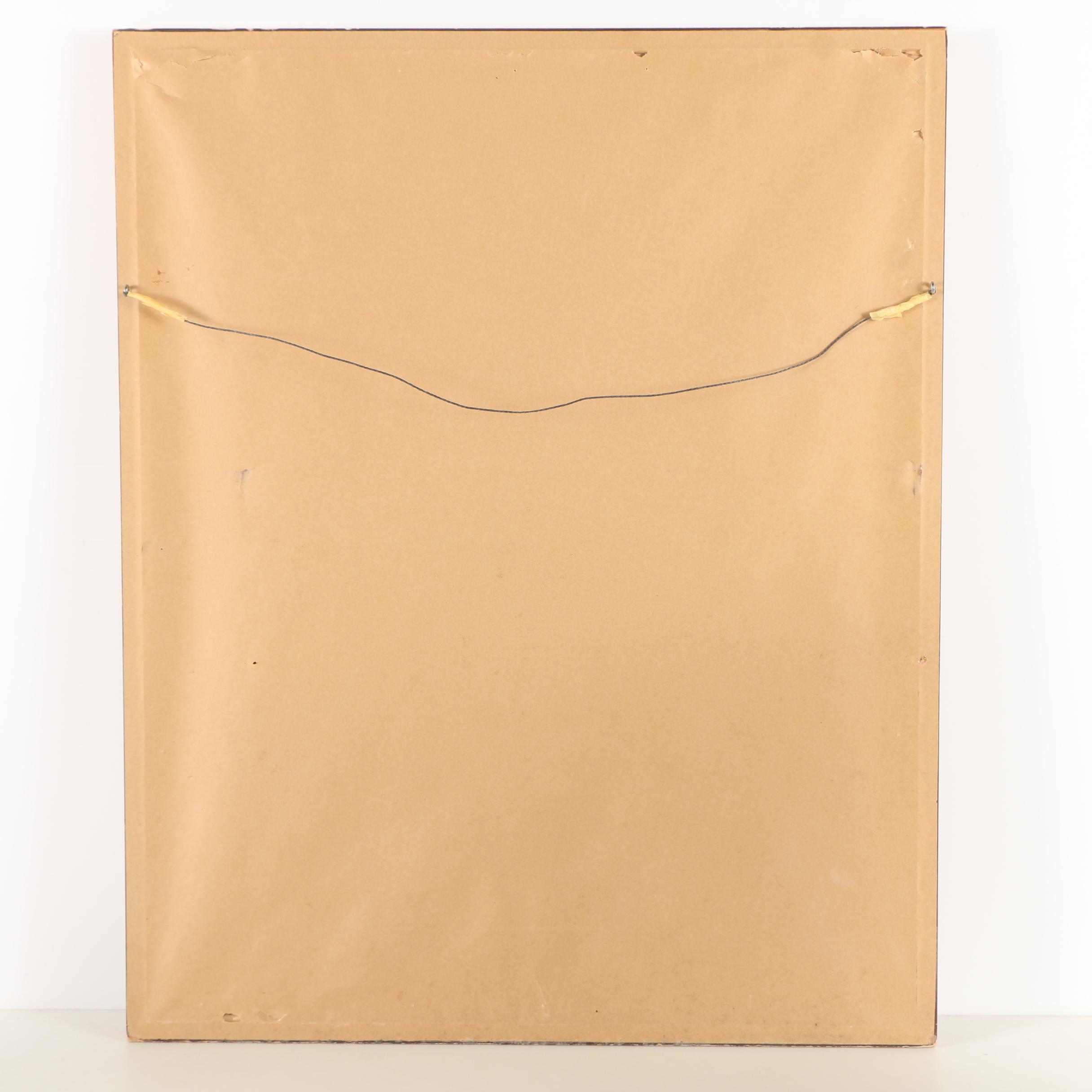 Peter Max Limited Edition Lithograph Print on Paper "Heart (Orange)"