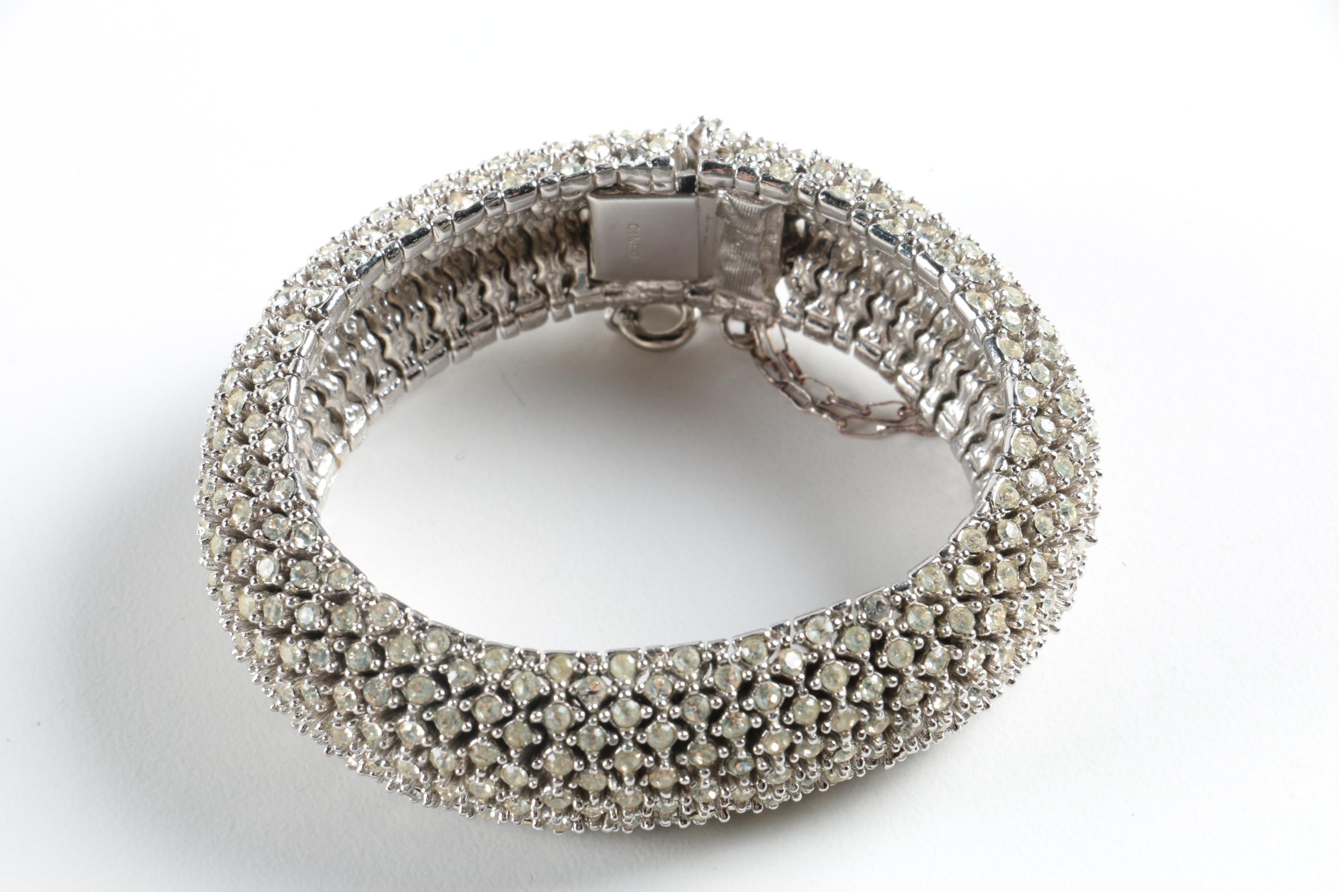 Vintage Rhinestone Jewelry Including Ciner