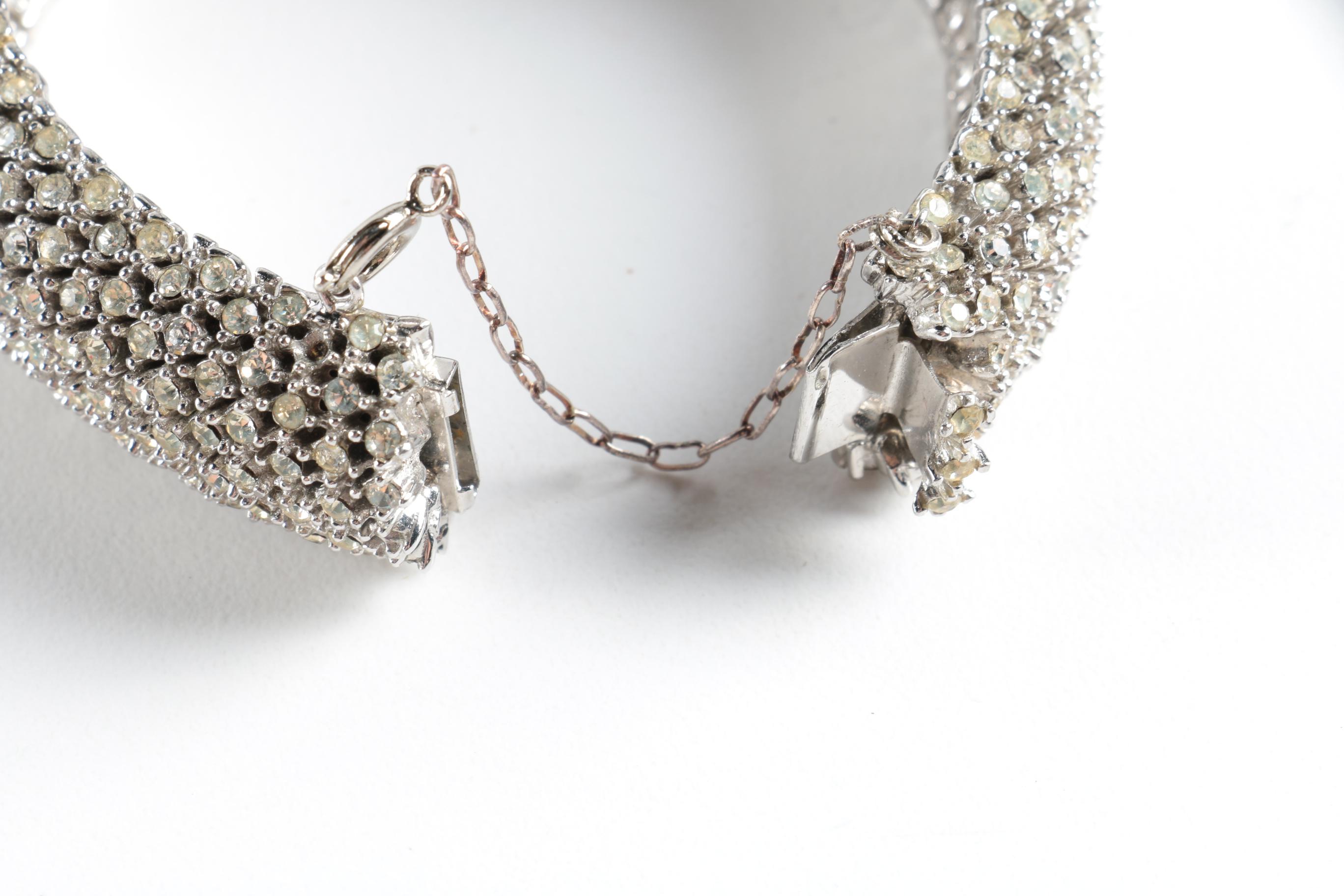 Vintage Rhinestone Jewelry Including Ciner