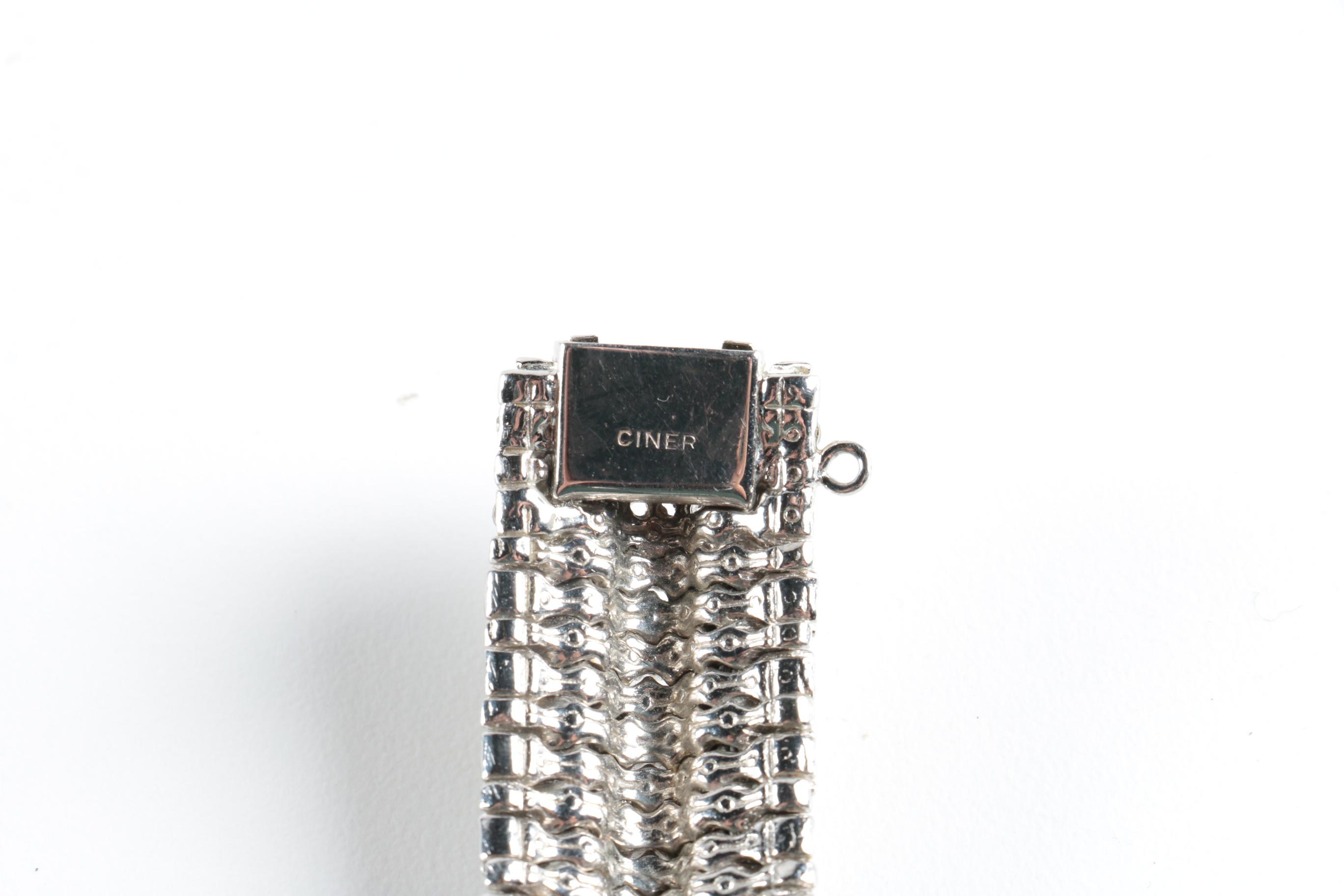 Vintage Rhinestone Jewelry Including Ciner