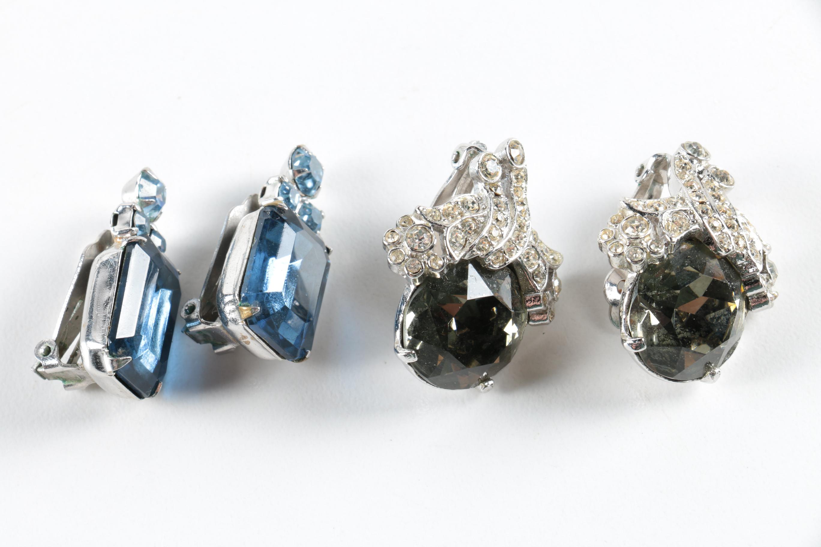 Vintage Rhinestone Jewelry Including Ciner