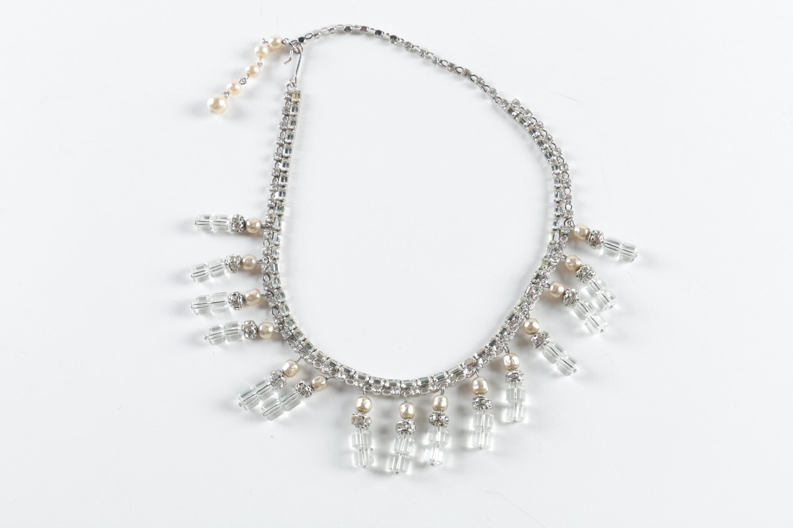 Vintage Rhinestone Jewelry Including Ciner