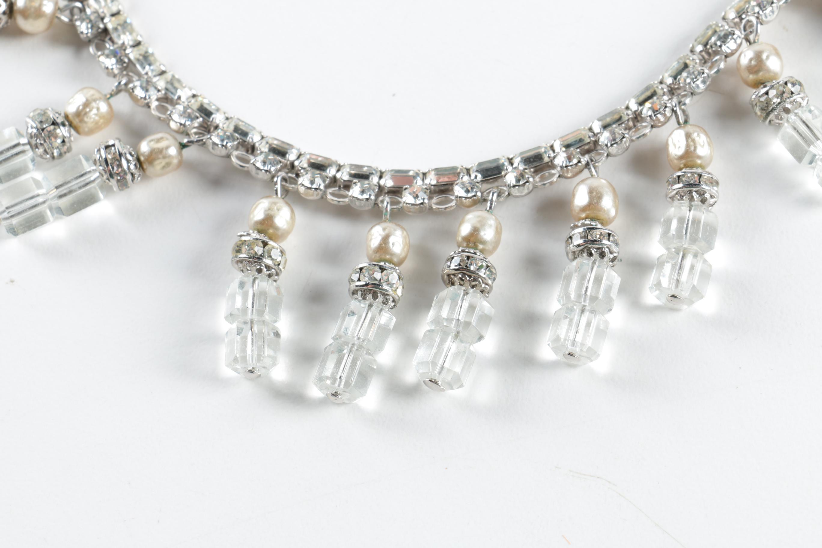 Vintage Rhinestone Jewelry Including Ciner