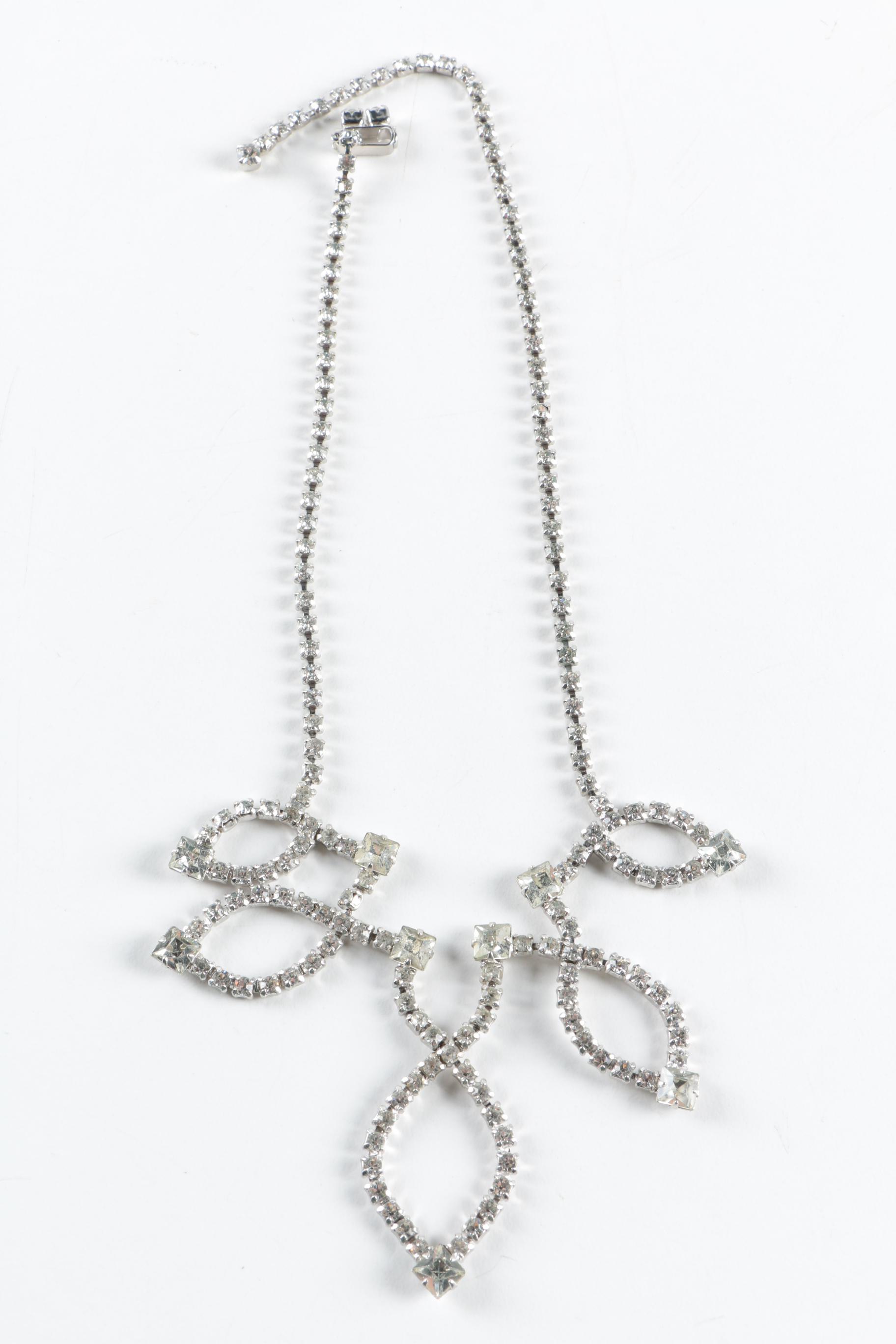 Vintage Rhinestone Jewelry Including Ciner