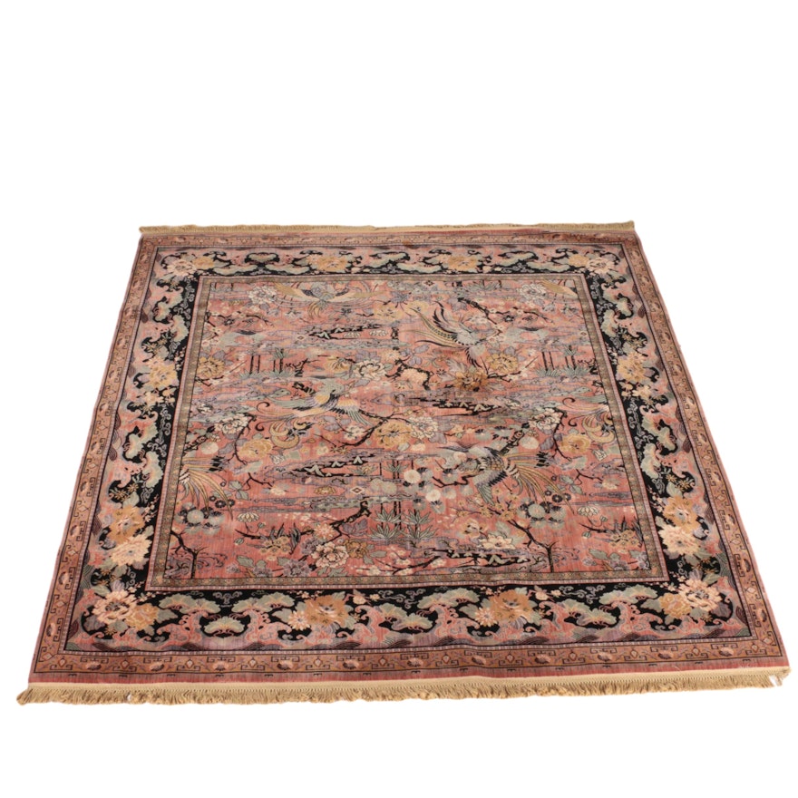 Machine Made Whitall Anglo Persian Wool Area Rug