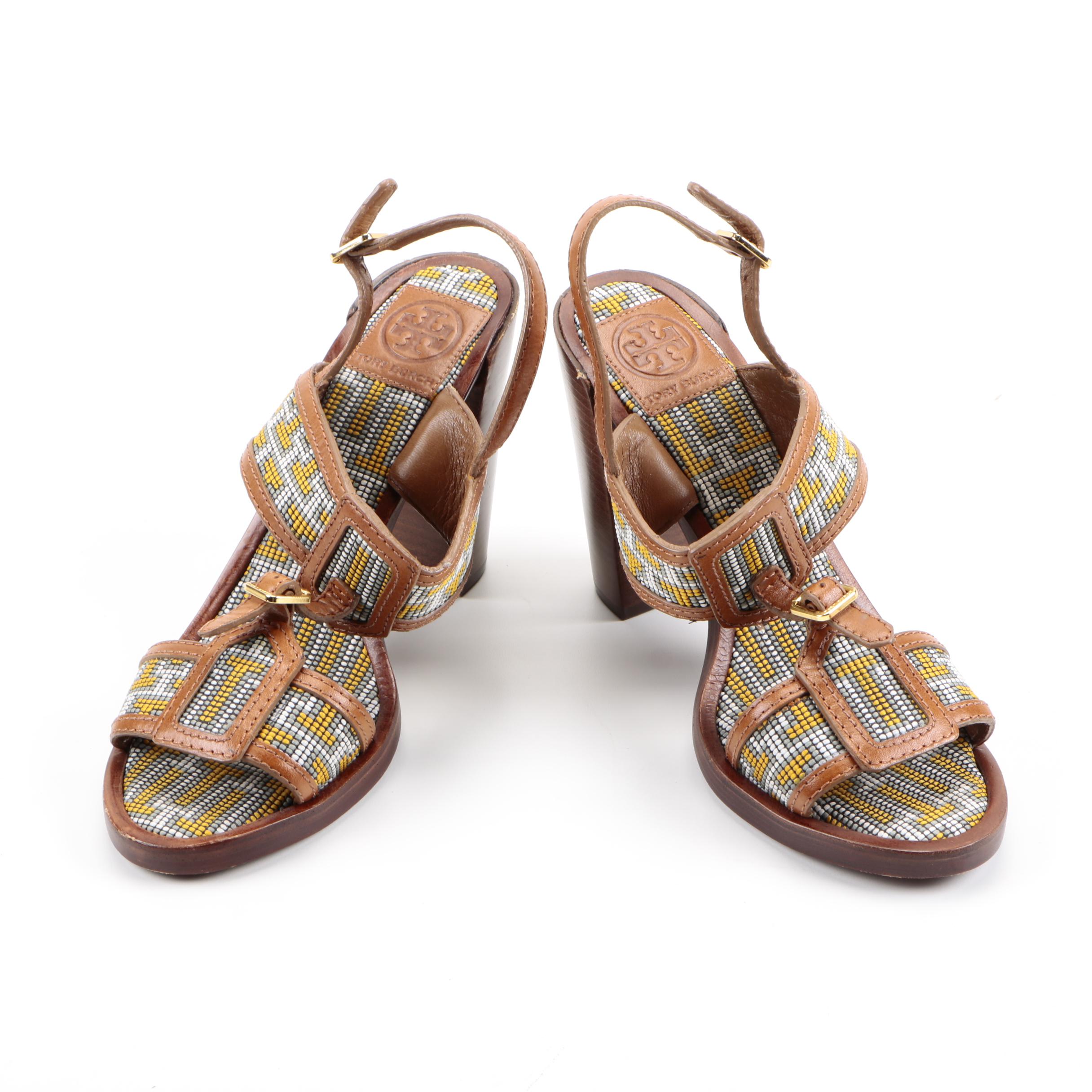 Tory Burch Leather Sandals