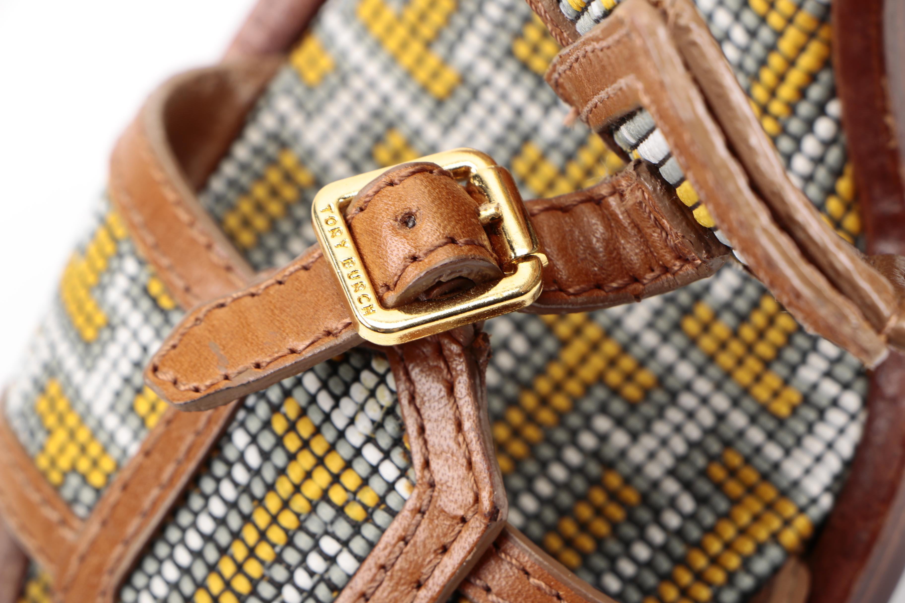 Tory Burch Leather Sandals