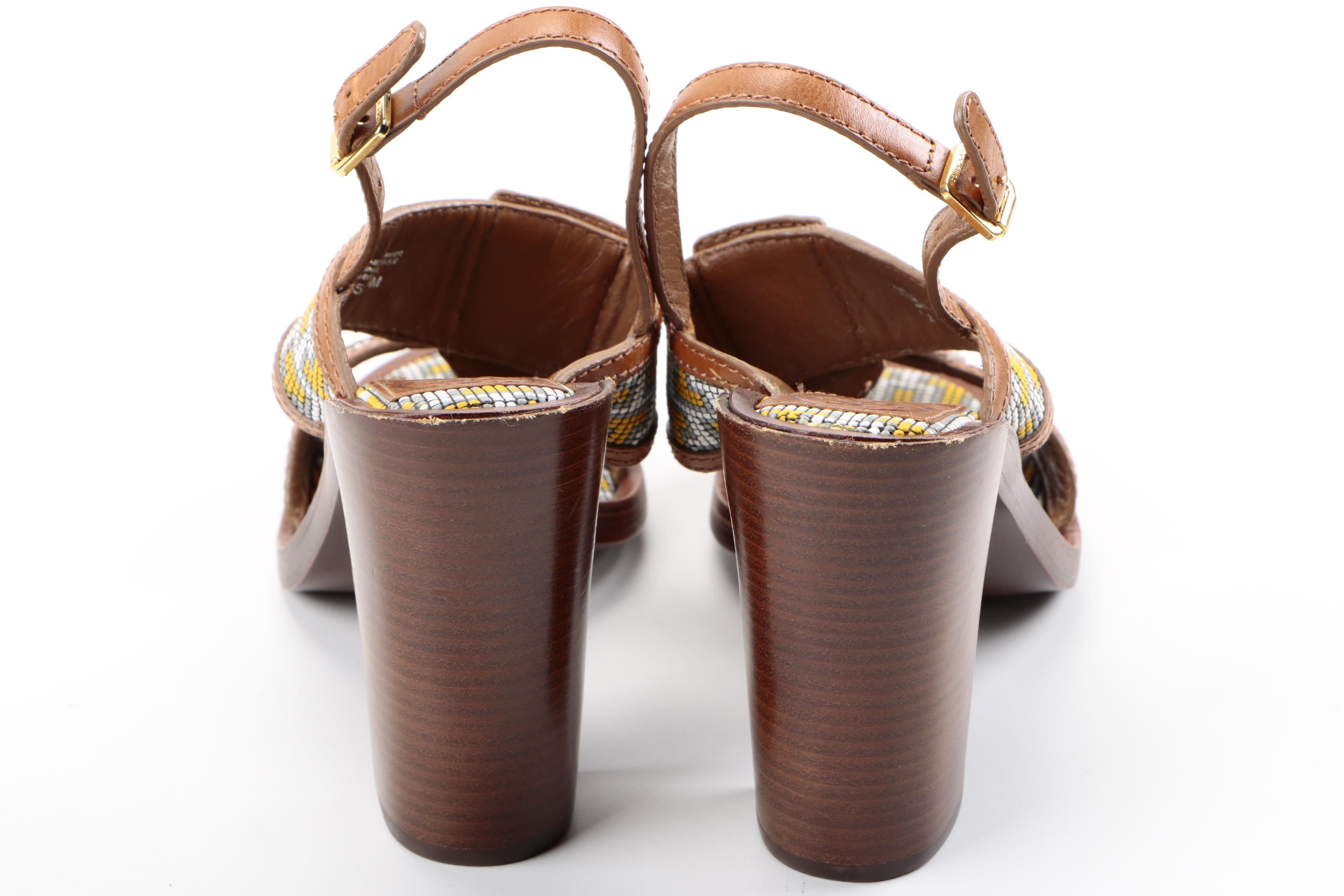 Tory Burch Leather Sandals