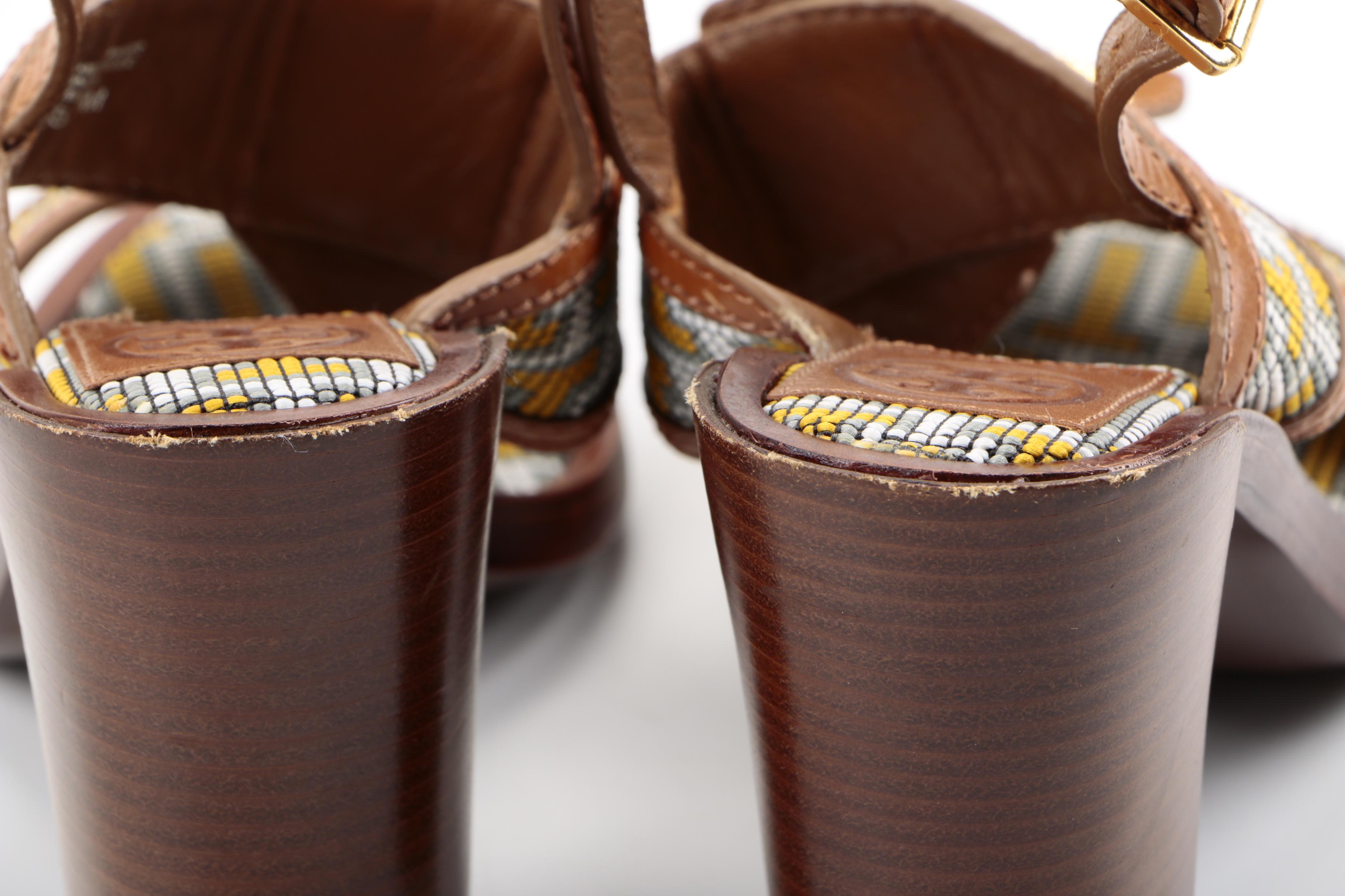 Tory Burch Leather Sandals