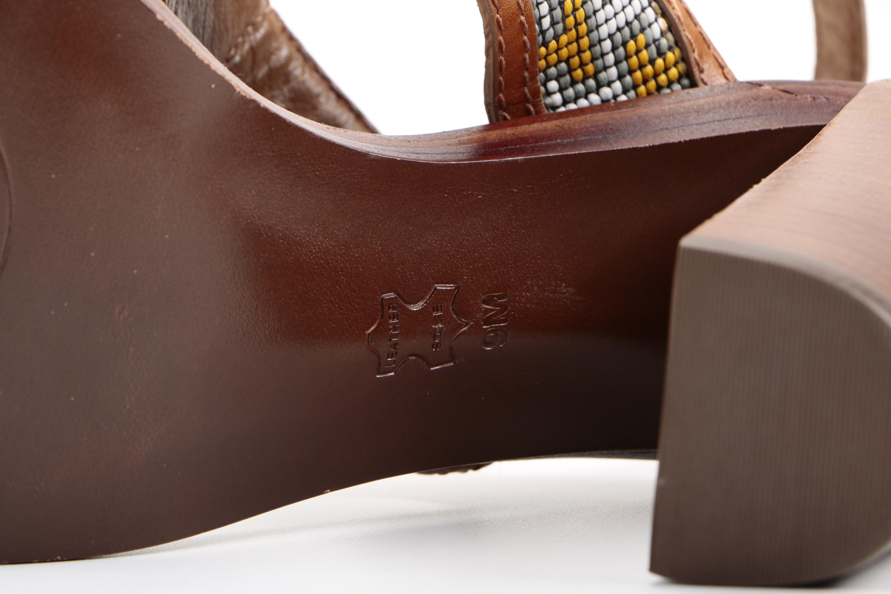 Tory Burch Leather Sandals