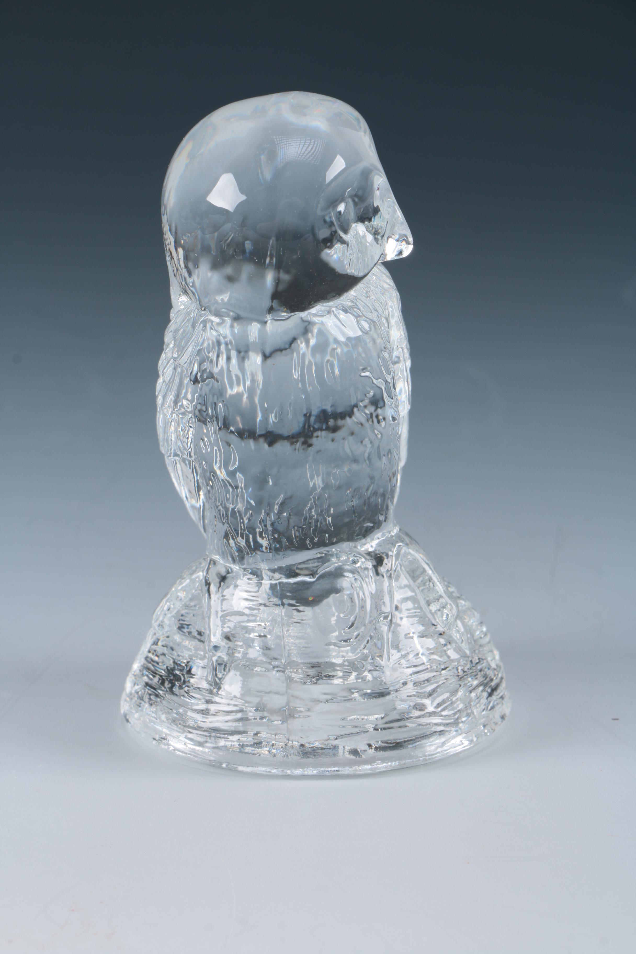 Crystal Bird Figurines