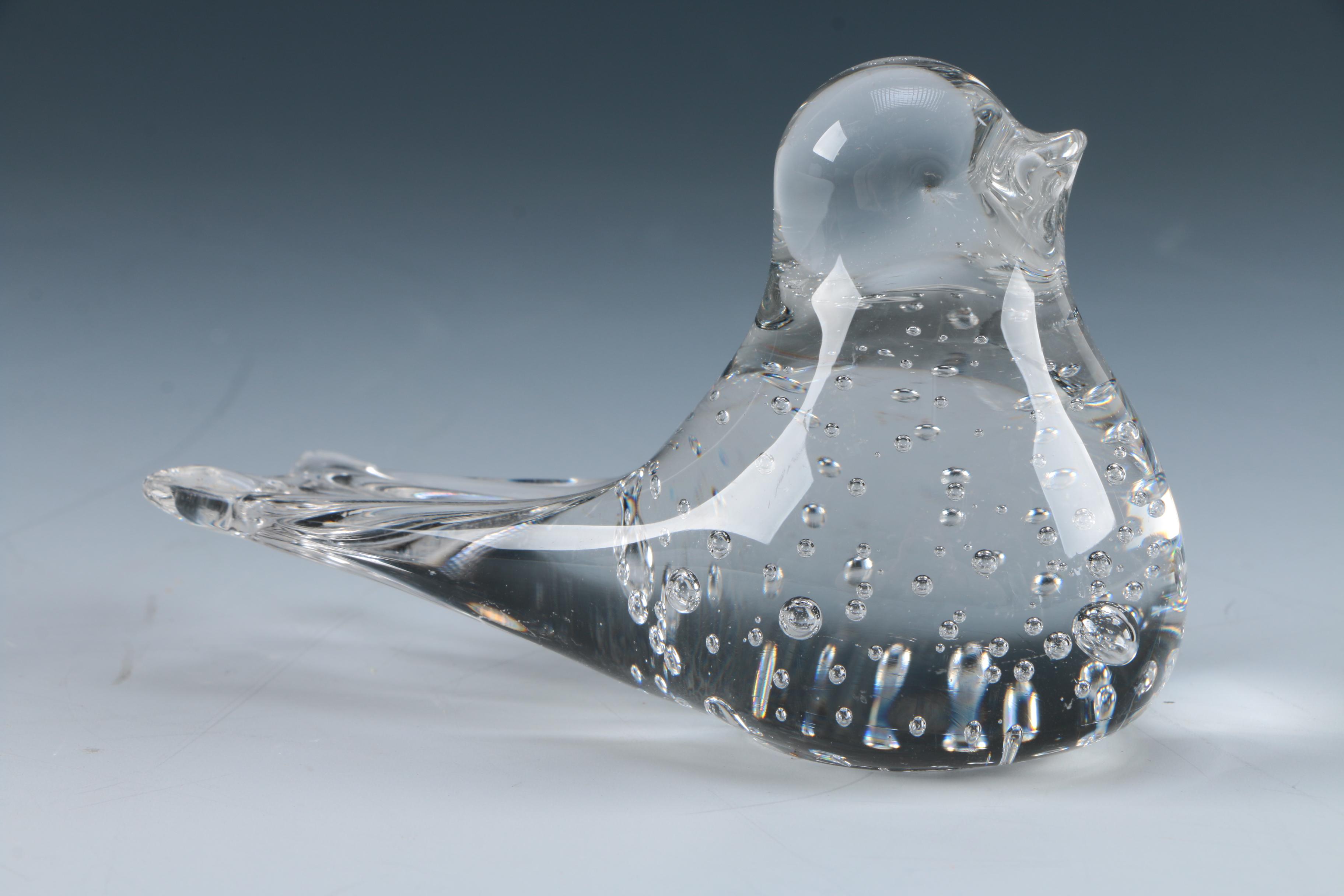 Crystal Bird Figurines