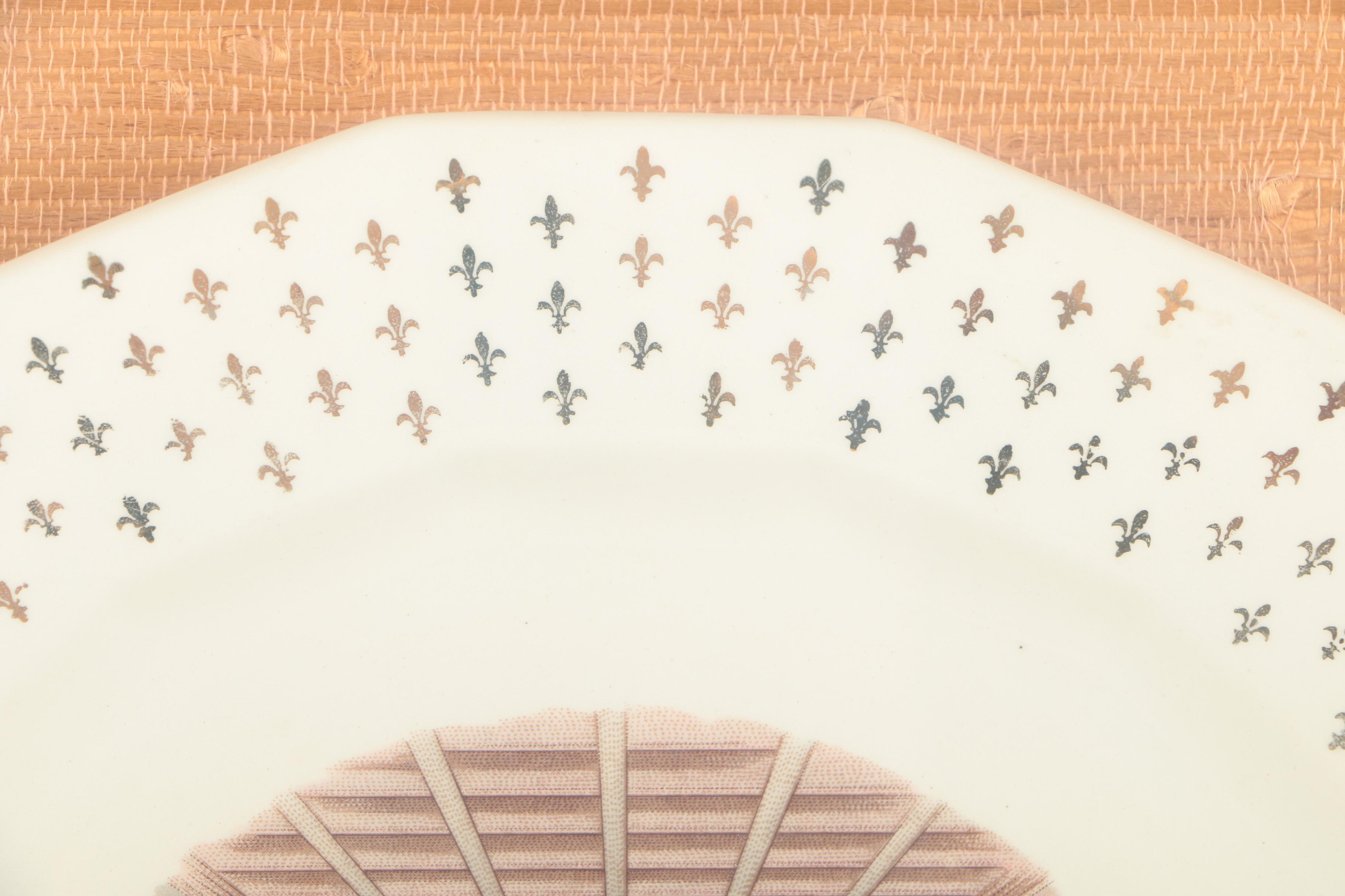 Mounted Decorative Plate of the Last Supper