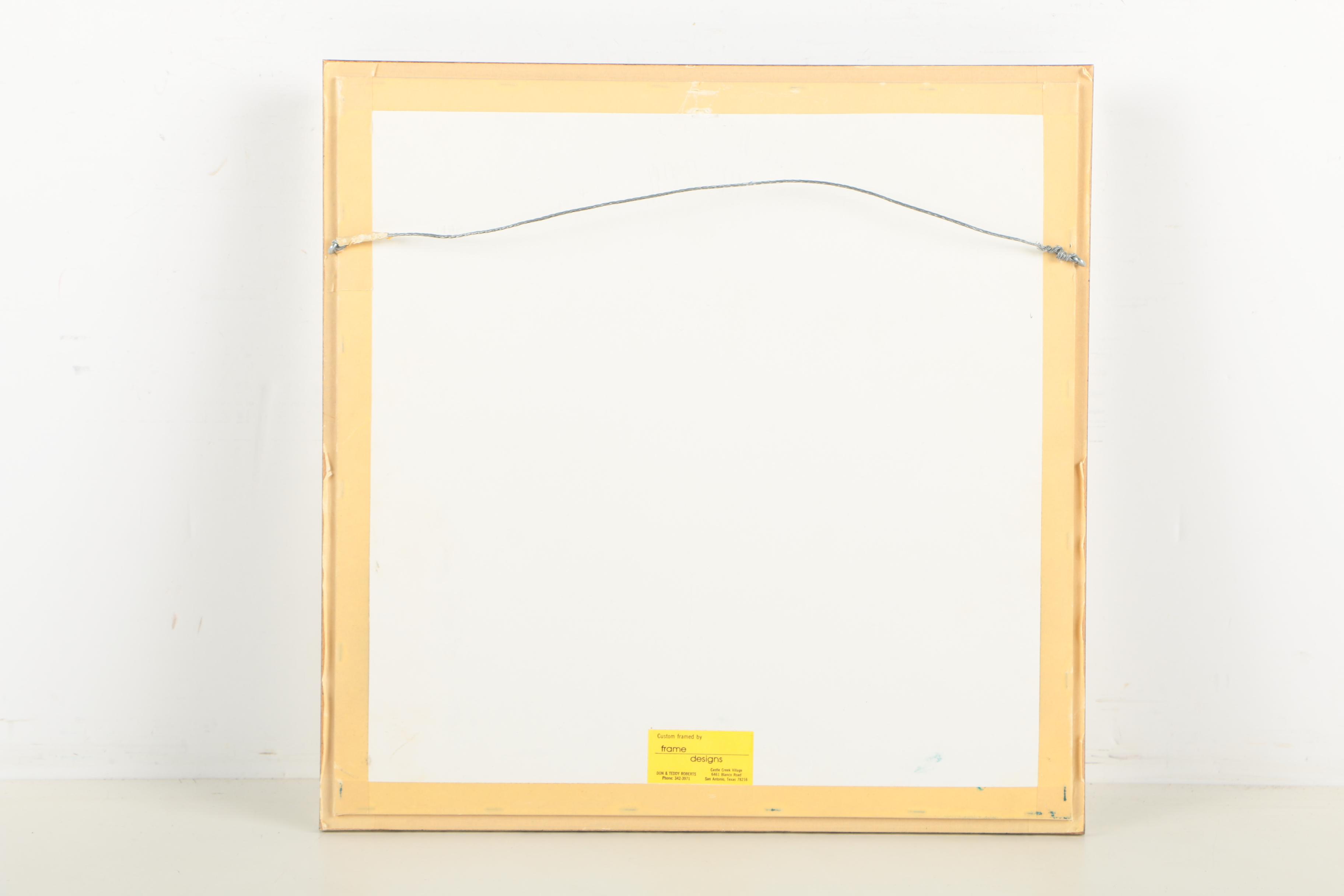 Mounted Decorative Plate of the Last Supper