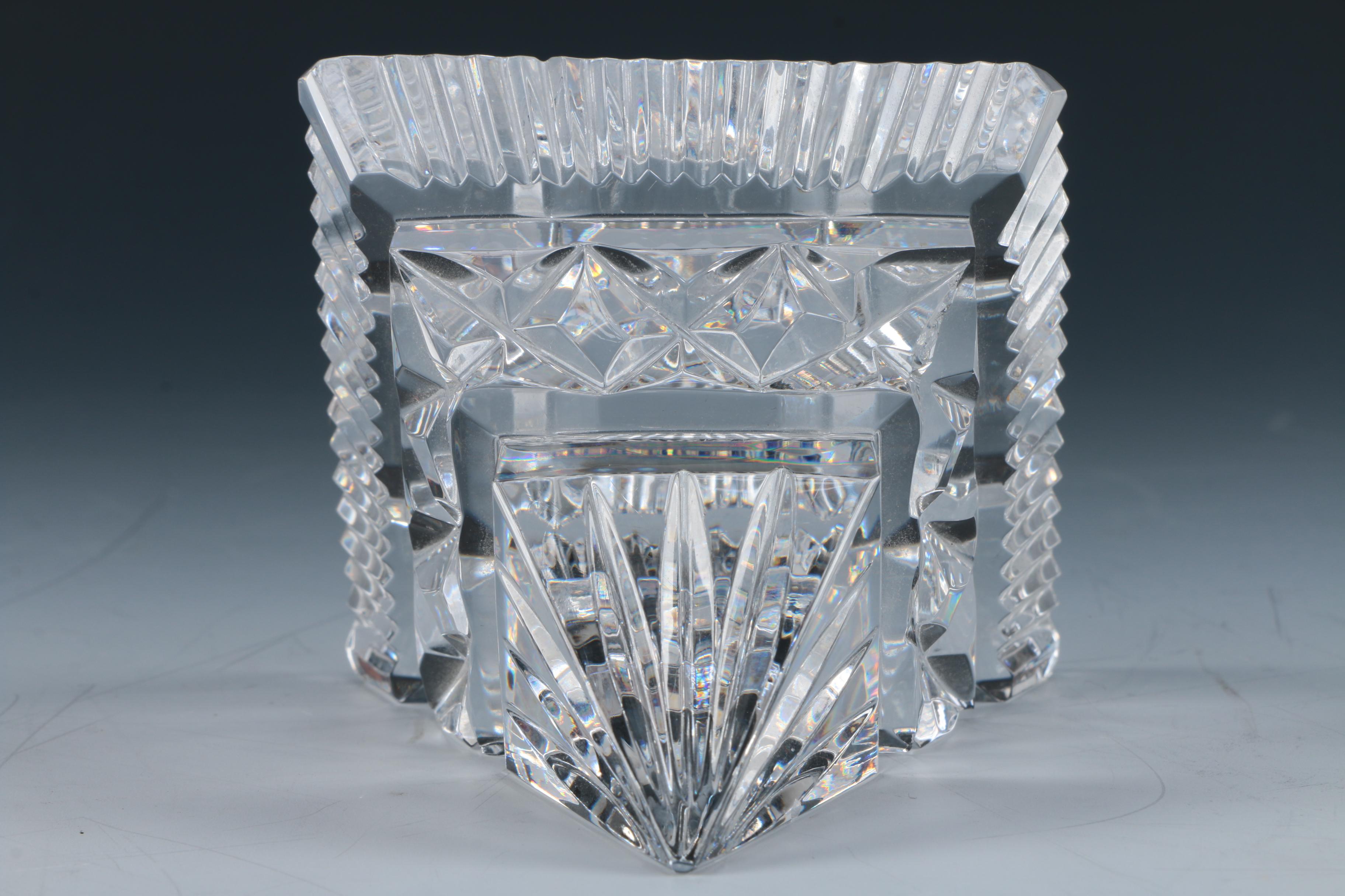 Waterford Crystal Pyramid Paperweight