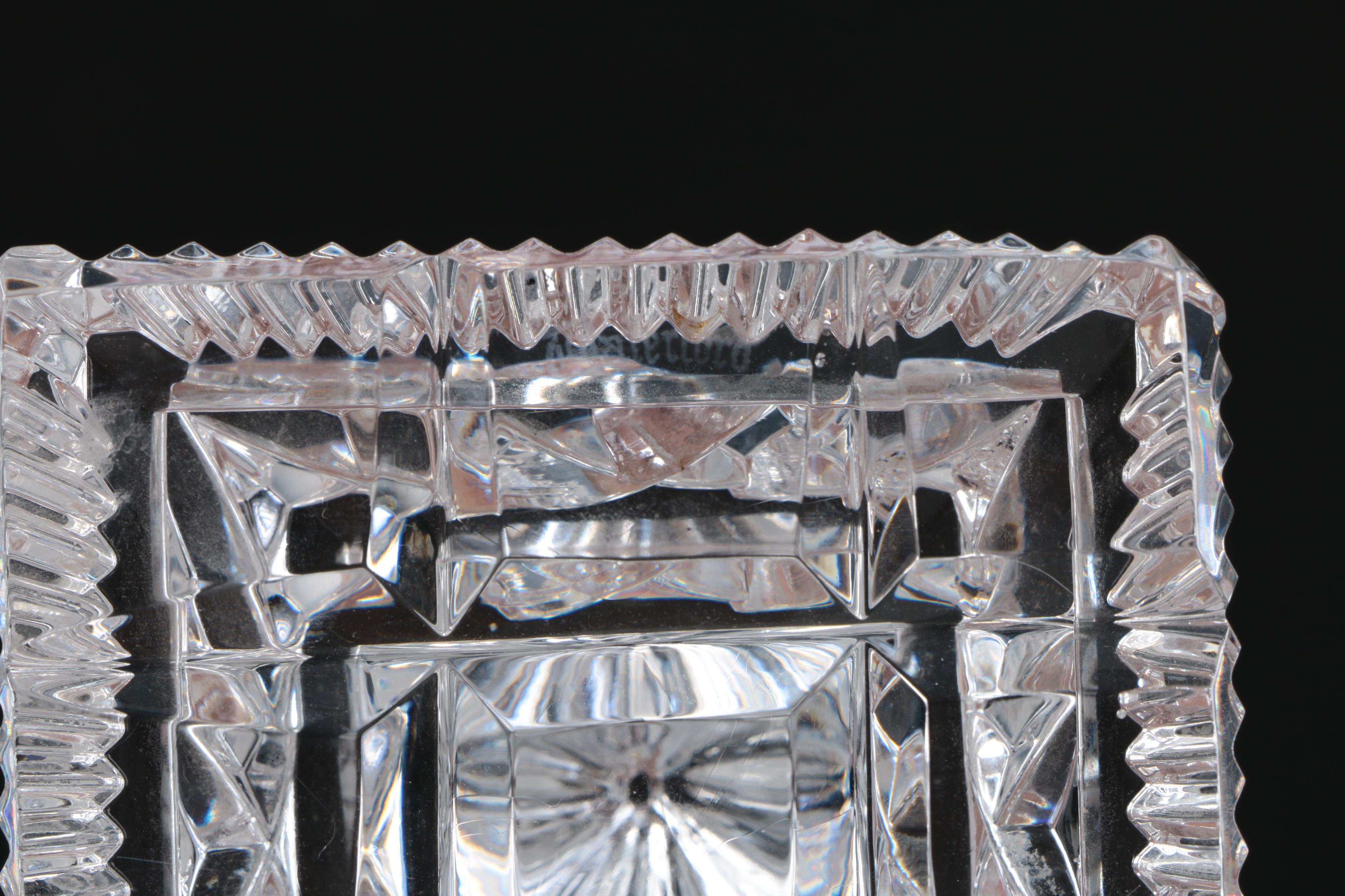 Waterford Crystal Pyramid Paperweight
