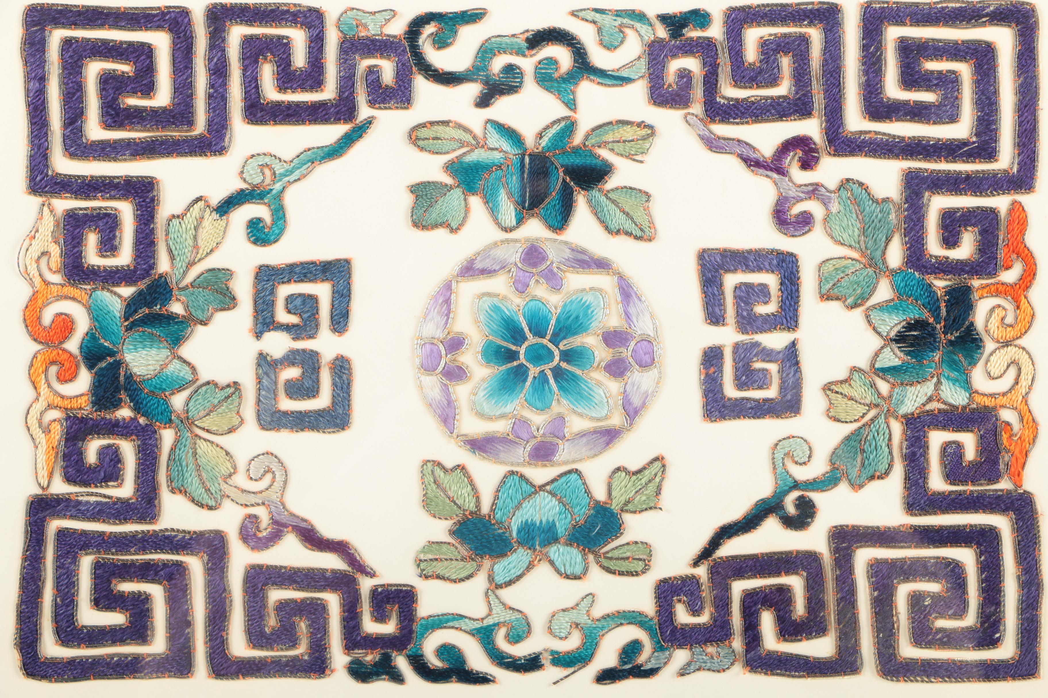 Chinese Silk Embroidered Decorations