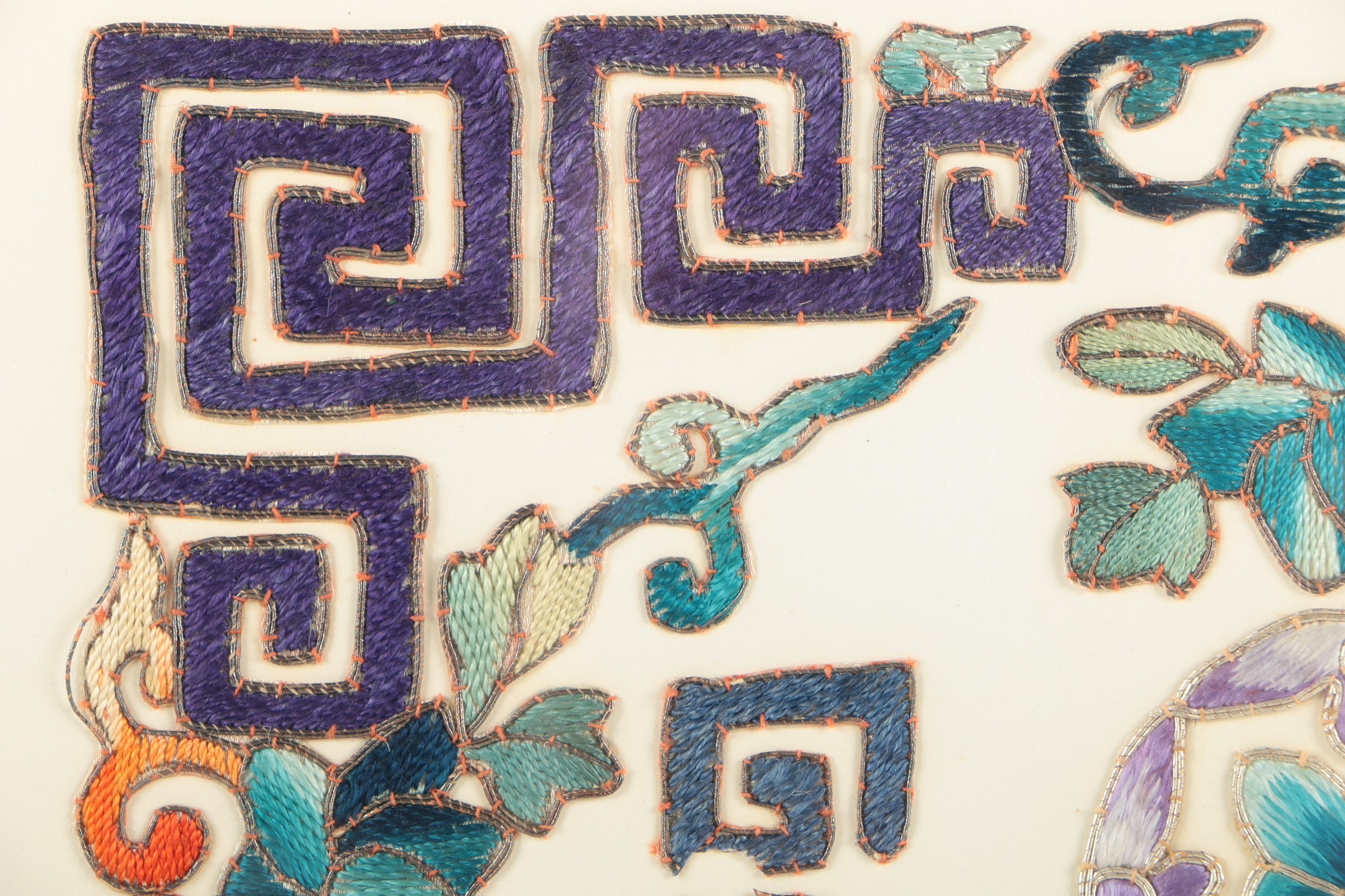 Chinese Silk Embroidered Decorations