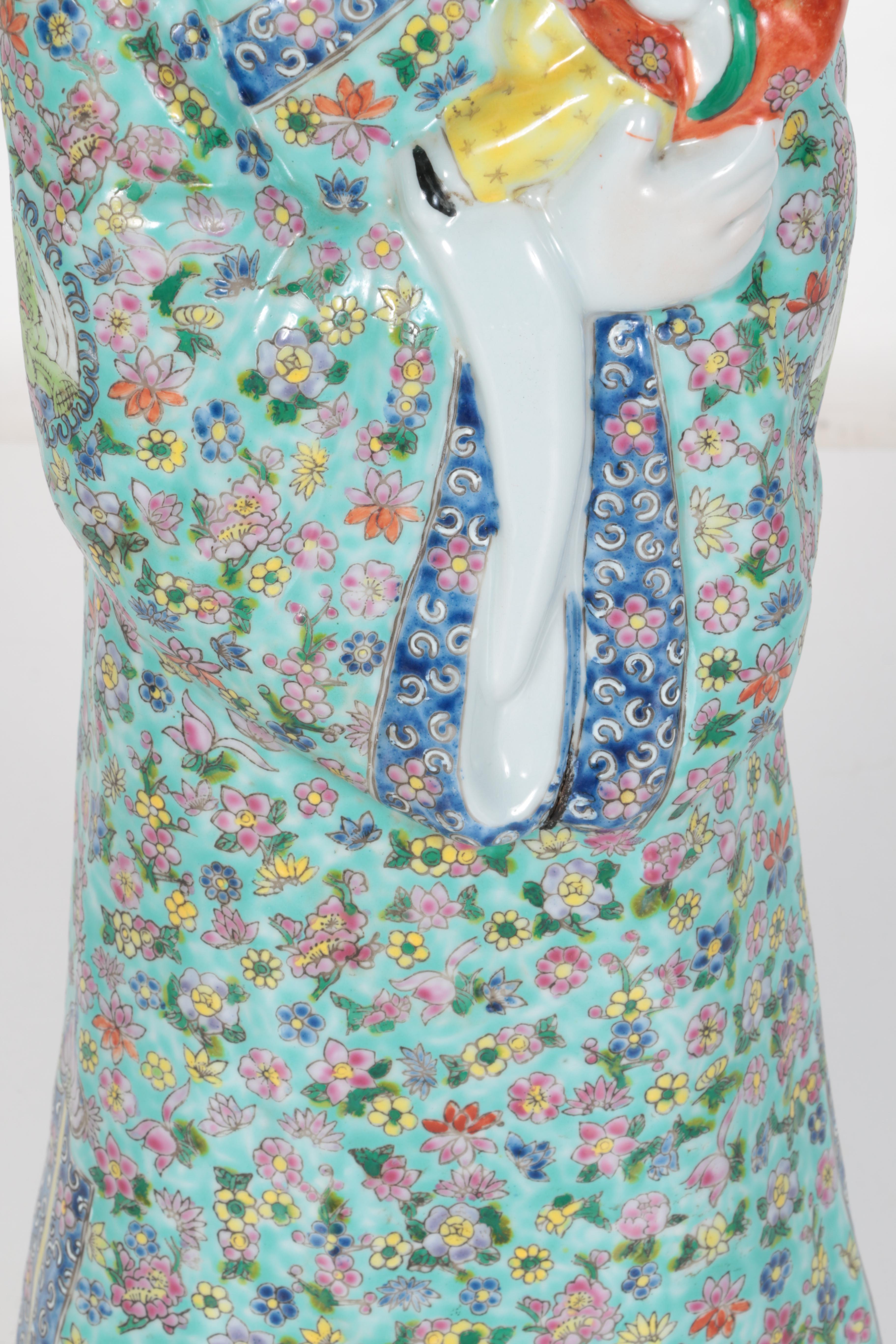 Ceramic Chinese Figurine of the God of Status