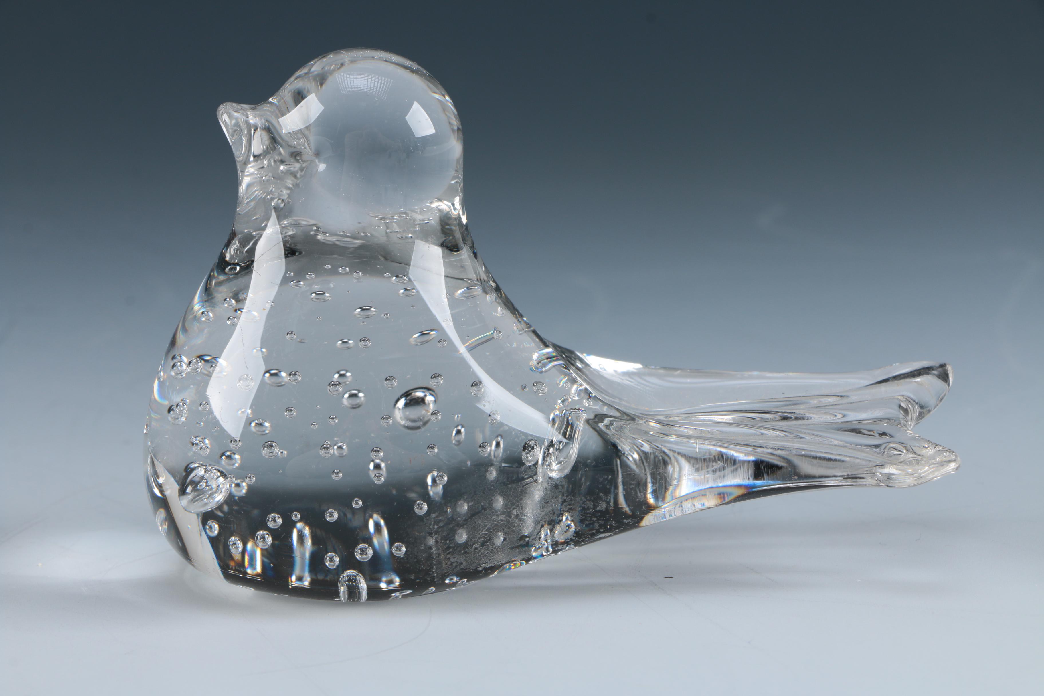 Crystal Bird Figurines