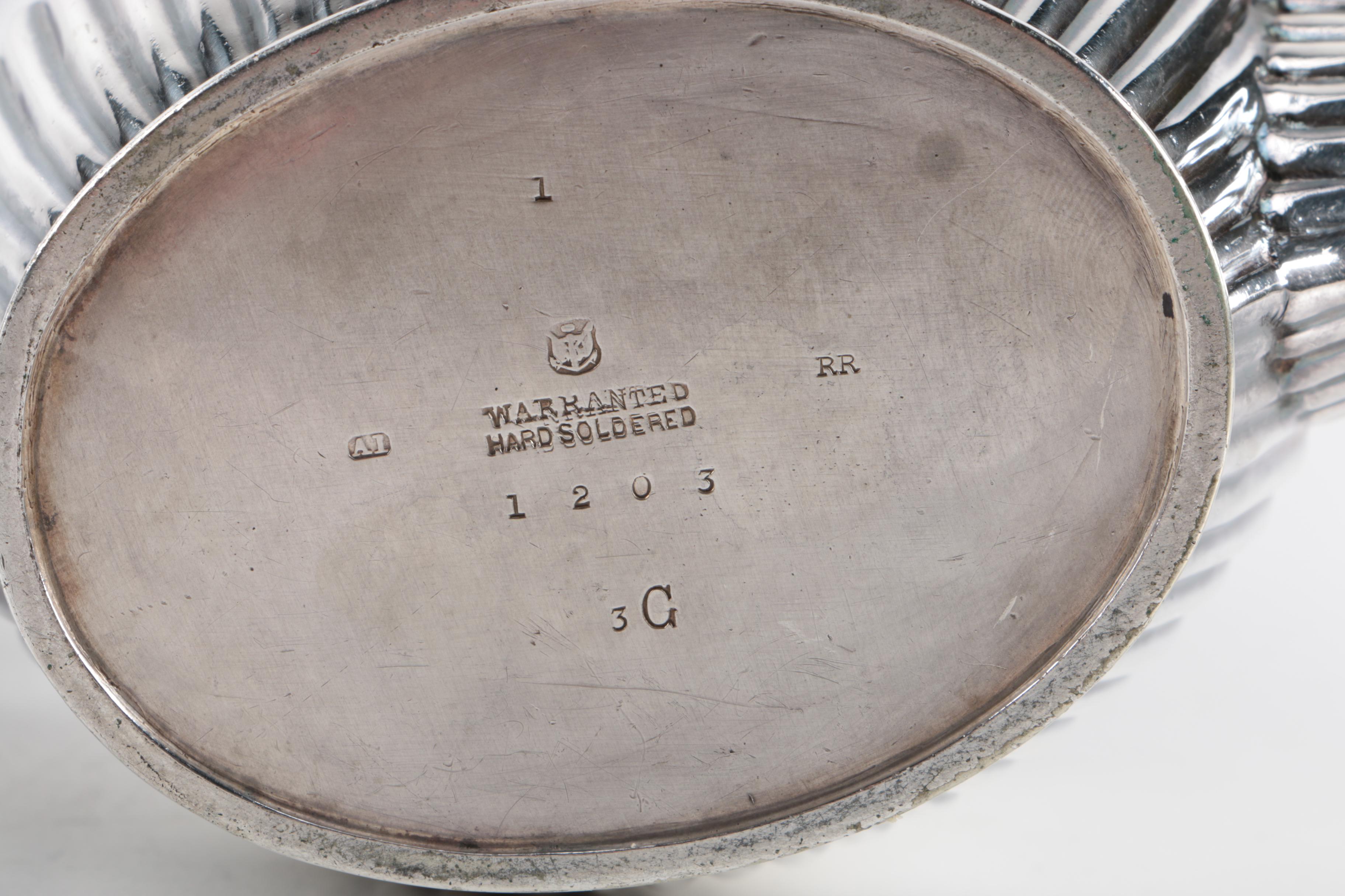 English Silver Plate Tea and Coffee Service